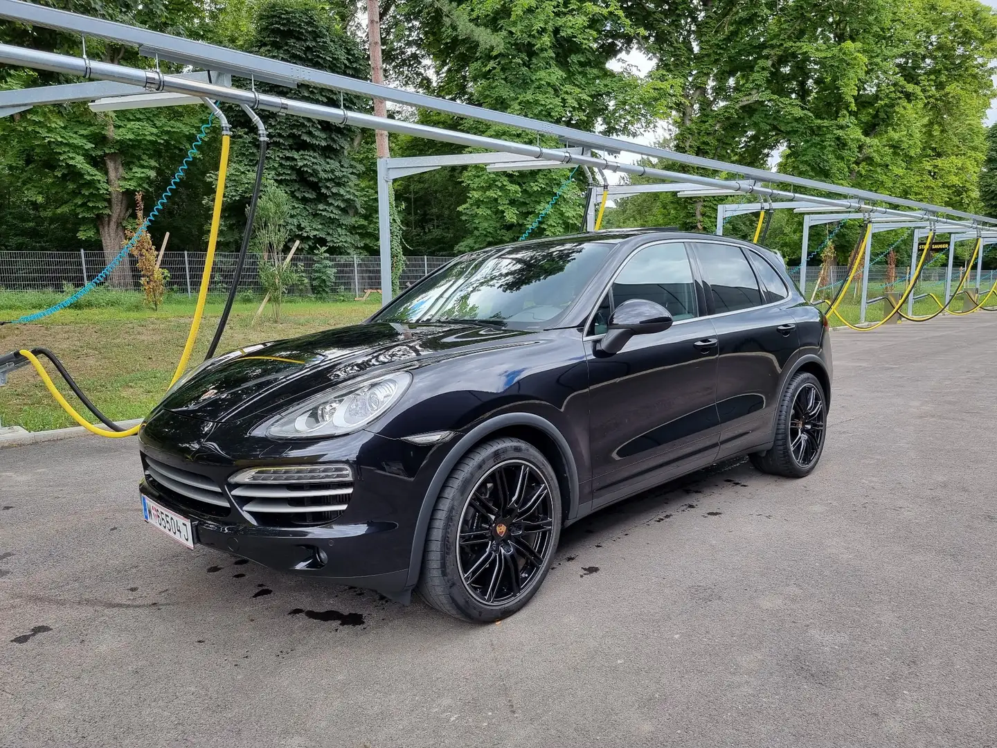 Porsche Cayenne II Platinum Edition 3,0 Diesel Aut. Schwarz - 2