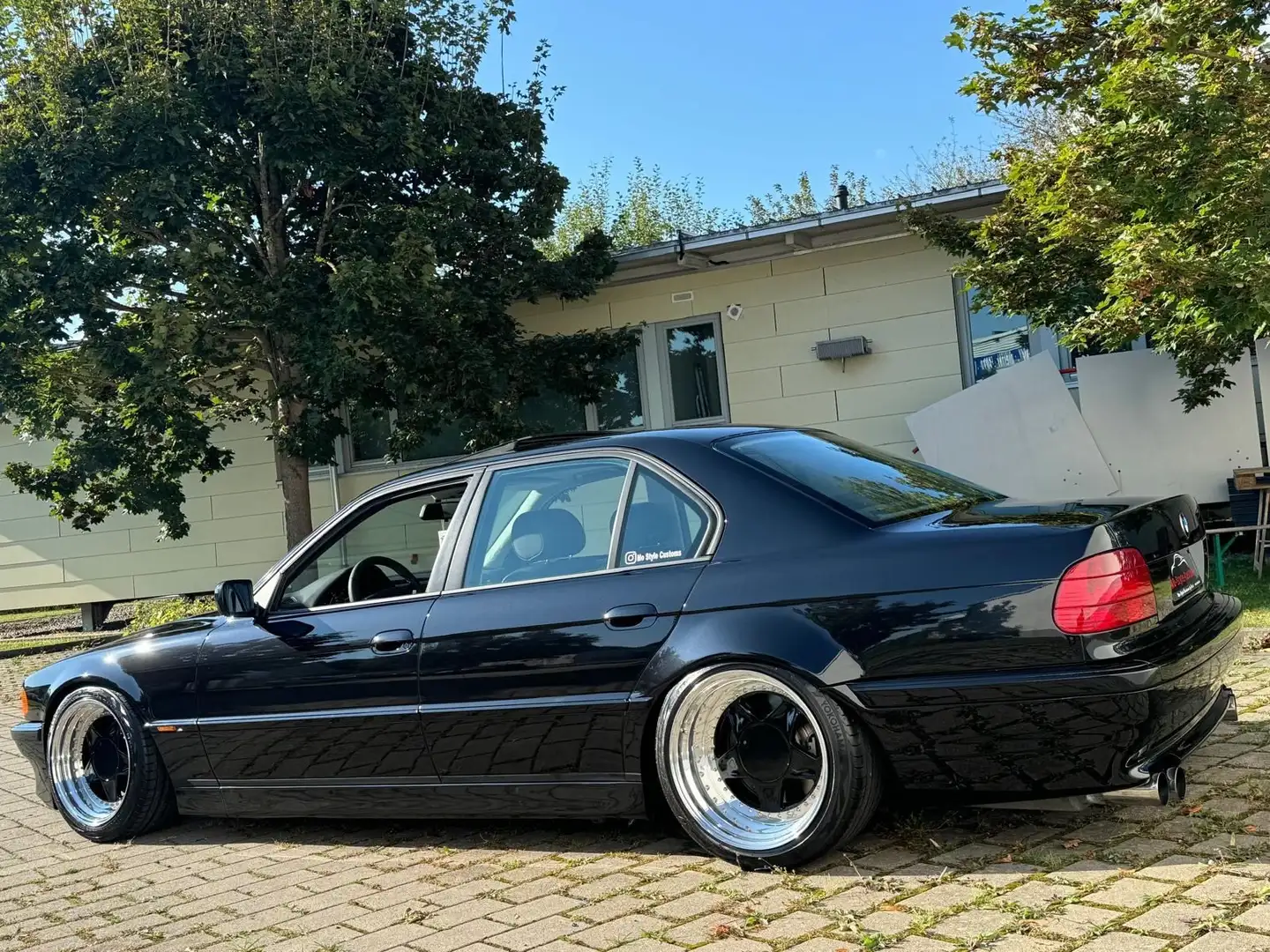 BMW 740 E38*740*BREITBAU*#Mo Style Customs/Instagram Noir - 2