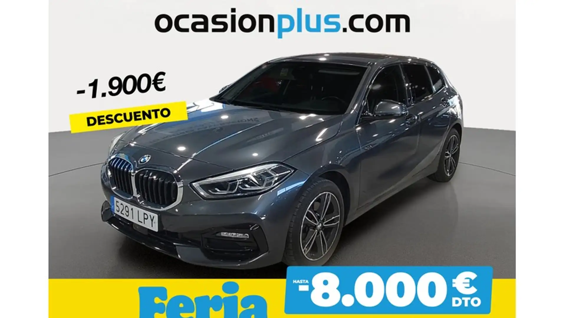 BMW 116 116d Gris - 1