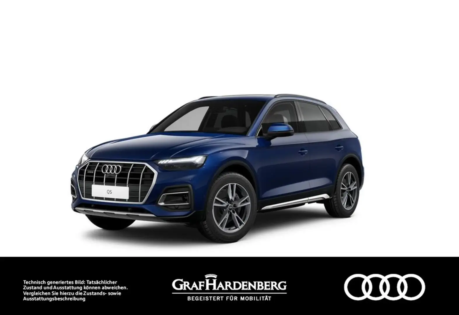 Audi Q5 45 TFSI quattro . Matrix Navi ACC AHK Blau - 2