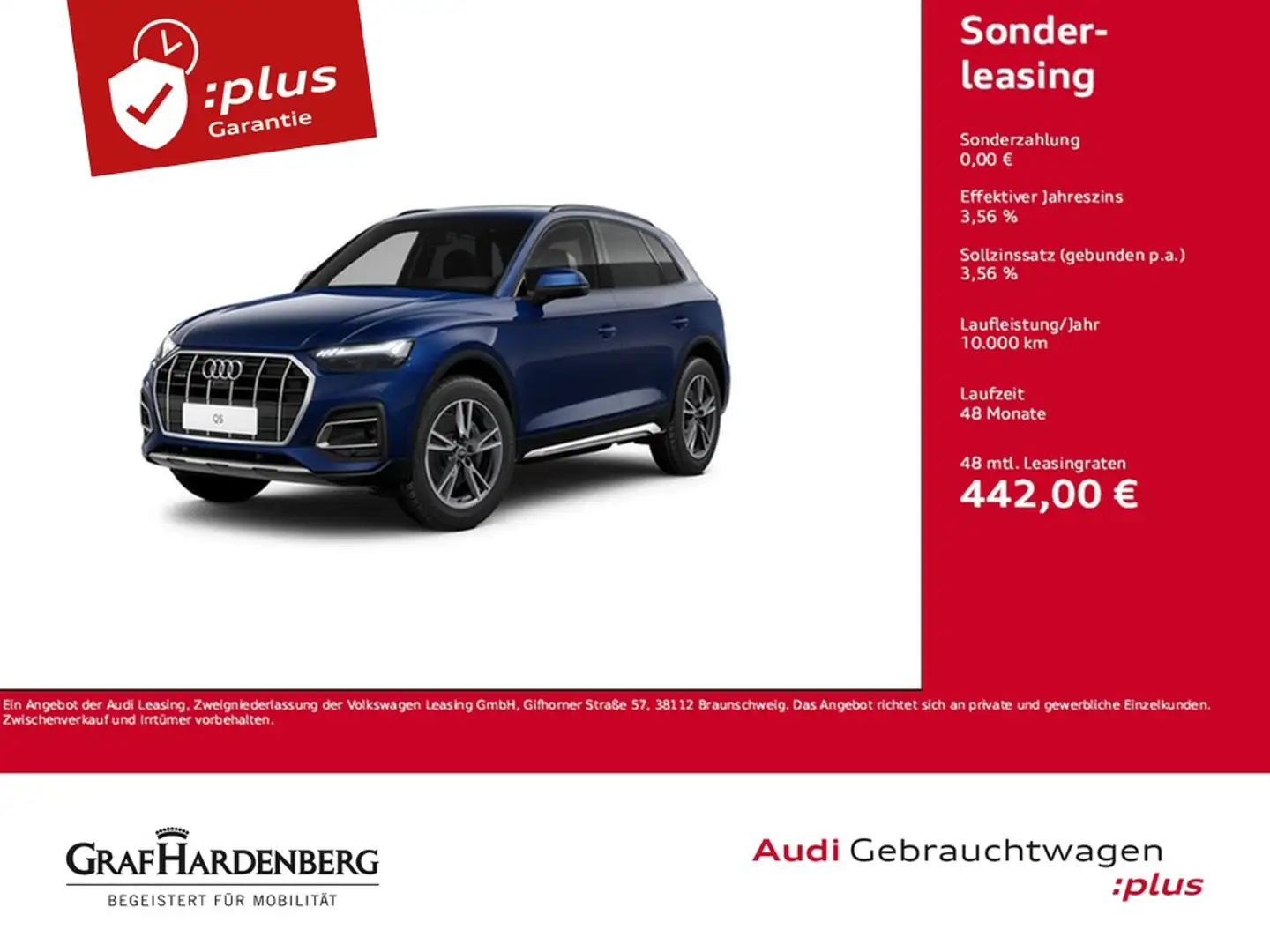 Audi Q5 45 TFSI quattro . Matrix Navi ACC AHK Blau - 1
