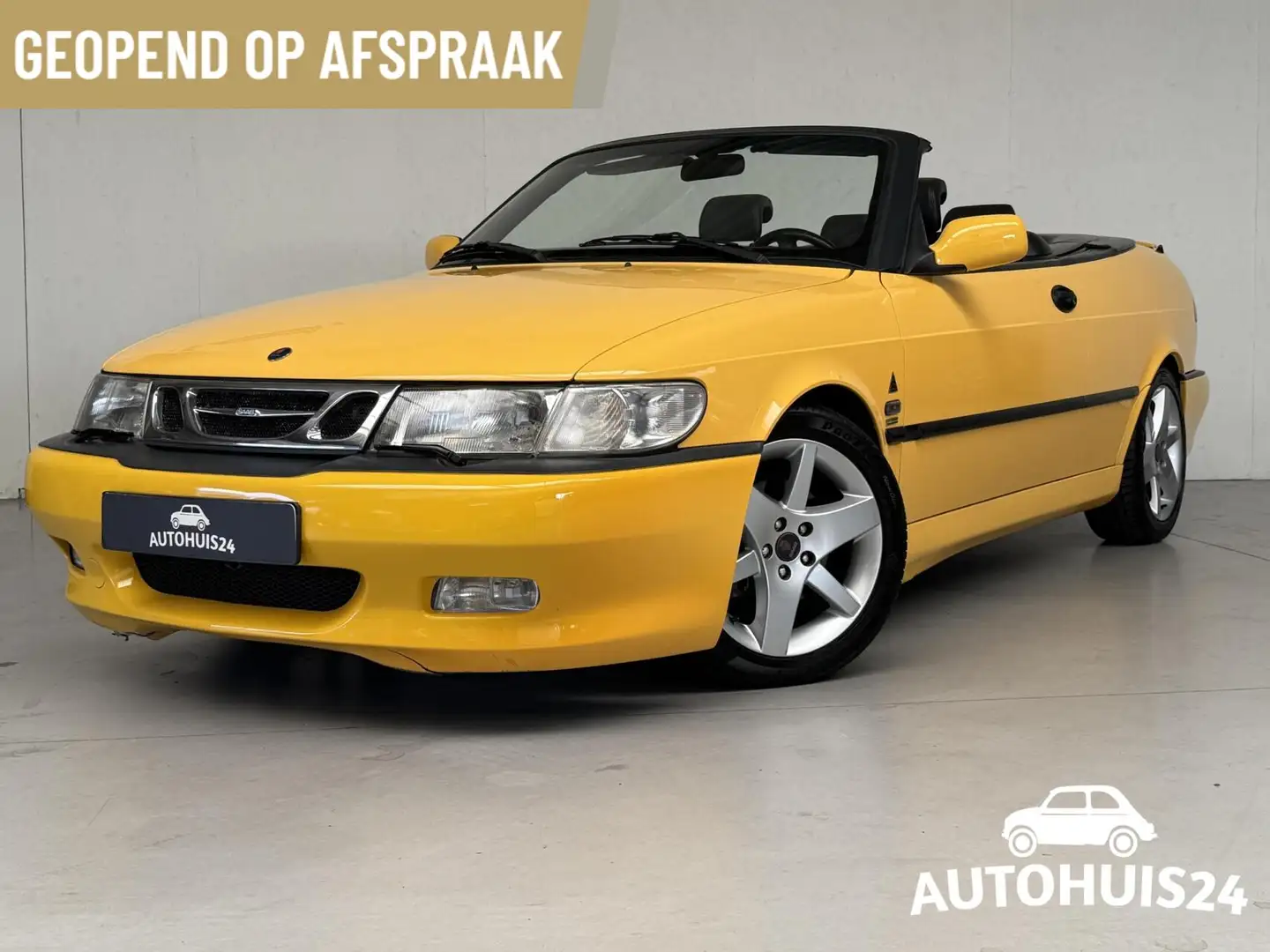 Saab 9-3 Cabrio Monte Carlo Yellow NL-AUTO! VIGGEN LOOK Giallo - 1