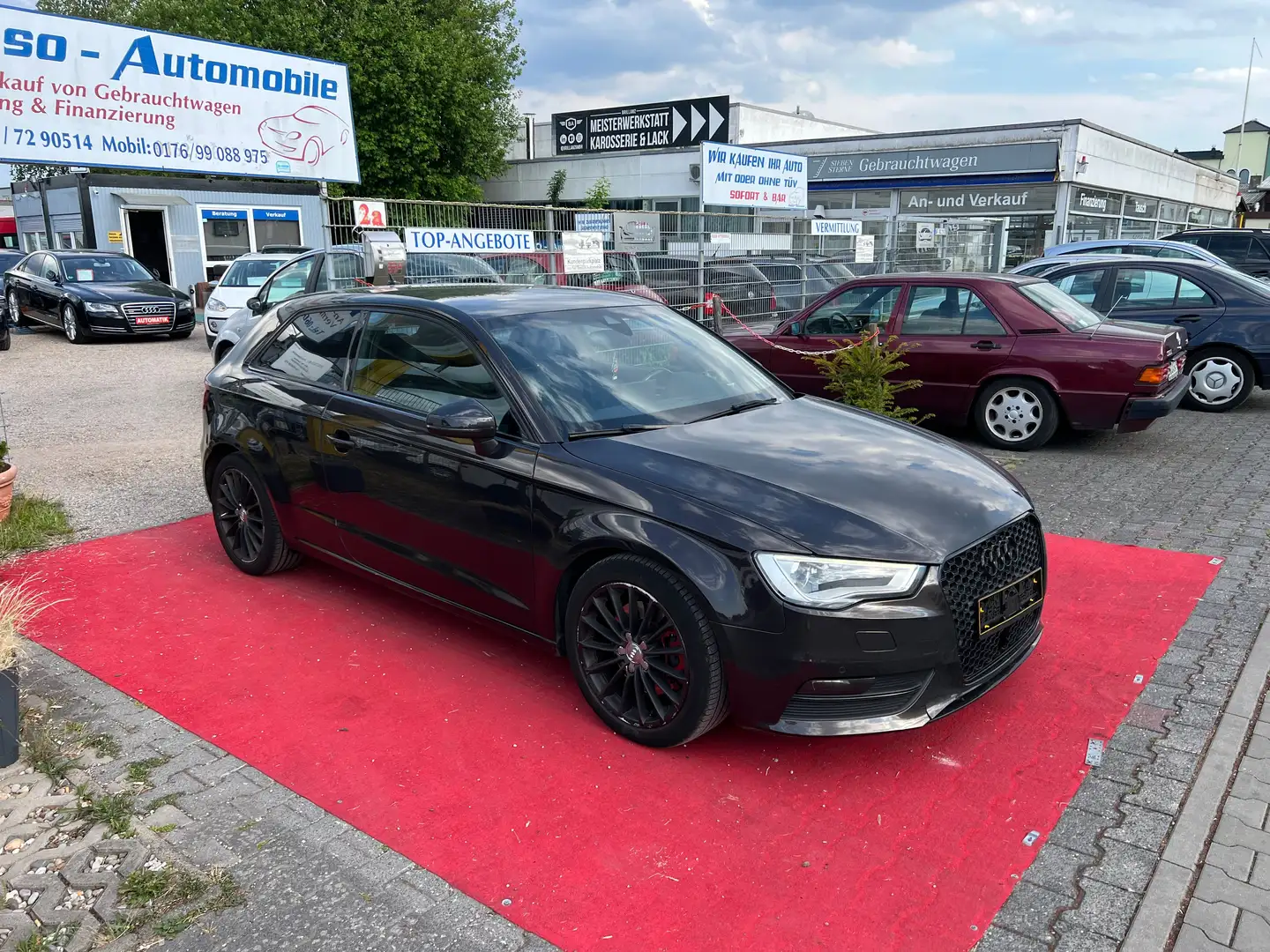 Audi A3 ambition *S-LINE*AUTOMATIK*EXPORT*BELGISCHE ZULASS Marrone - 2