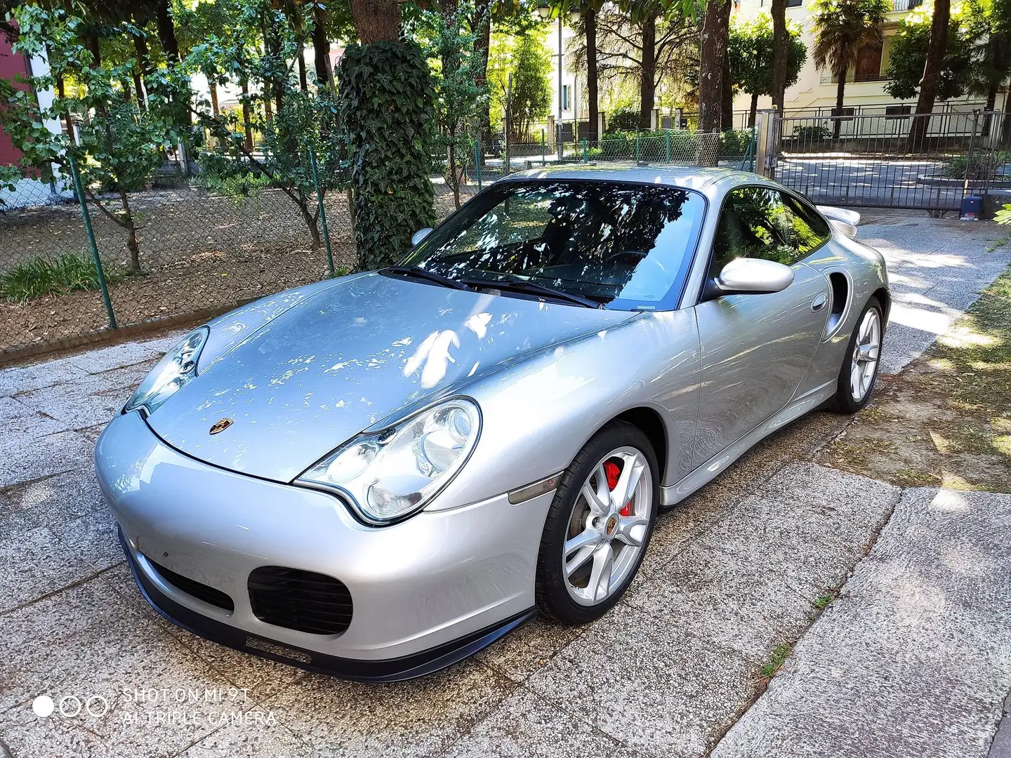 Porsche 996 911 Coupe 3.6 Turbo Argento - 1