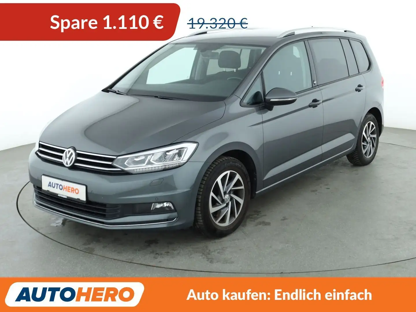 Volkswagen Touran 1.4 TSI Sound BlueMotion Grau - 1