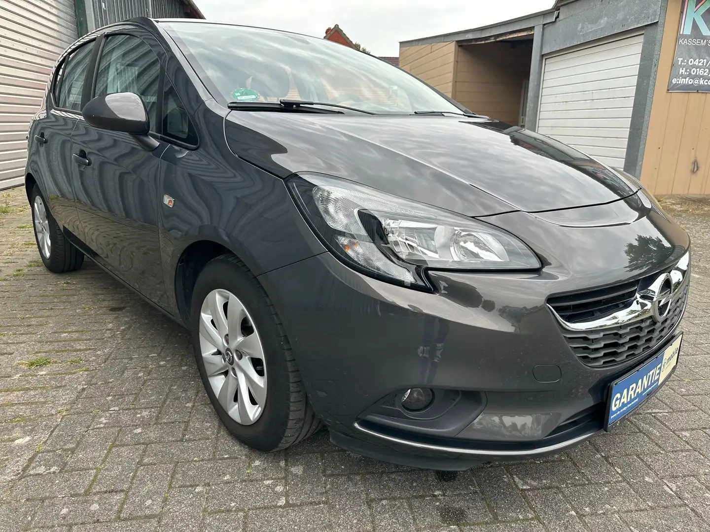 Opel Corsa Edition.Tüv Neu+Garantie Grau - 1