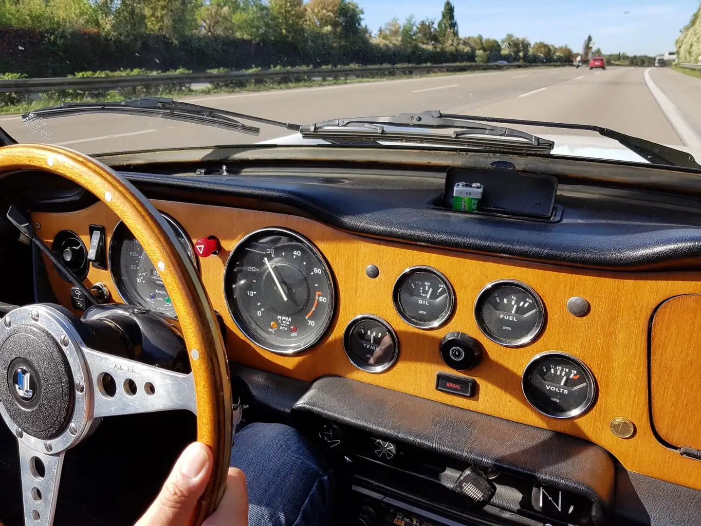 Triumph TR6 Pi Overdrive Blanco - 2