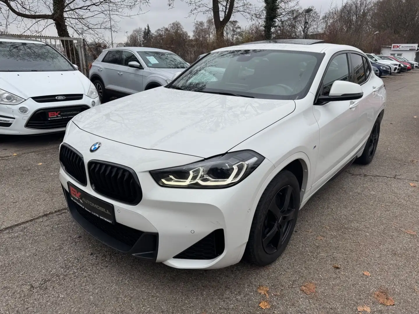 BMW X2 xDrive 18 d M Sport Aut Navi Pano Head-Up AHK Weiß - 1
