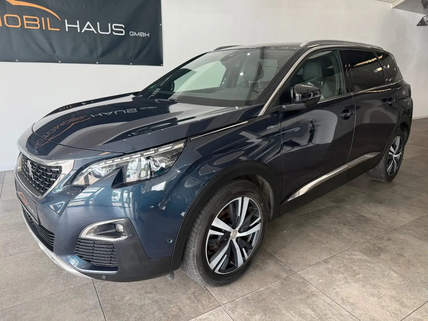 Peugeot 5008 PureTech Allure GT-Line 7Sitzer *AHK*FOCAL* Blauw - 1