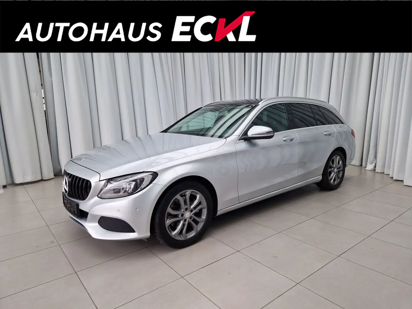 Mercedes-Benz C 220 d T-Modell SpurW Silber - 1