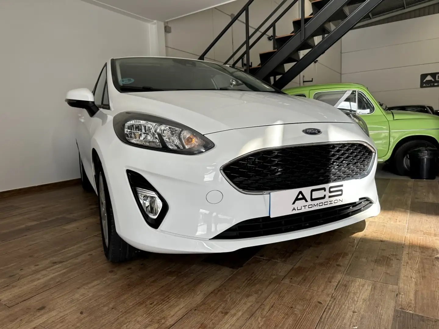 Ford Fiesta 1.0 EcoBoost Trend 100 Blanco - 2