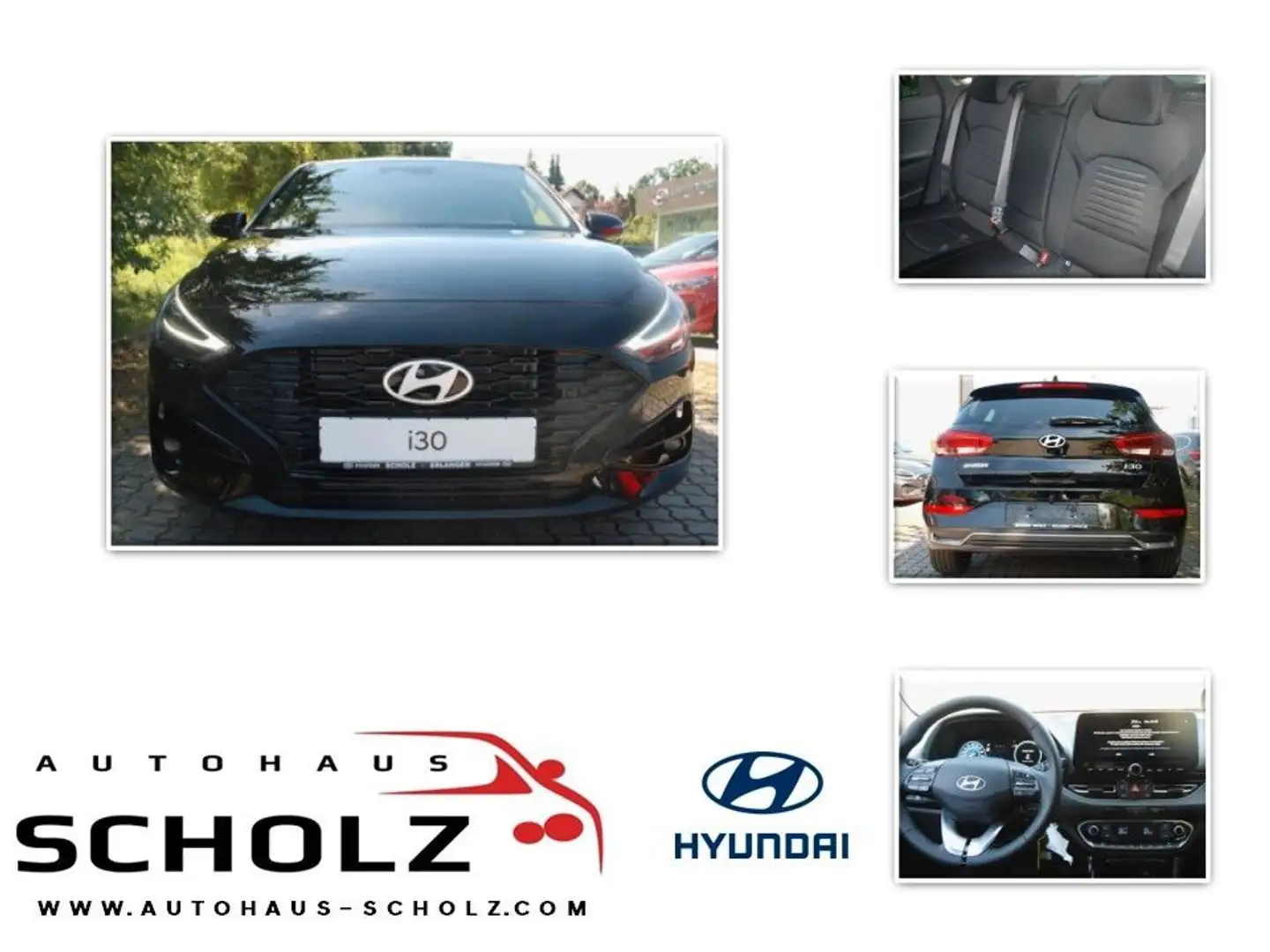 Hyundai i30 1.5 T-GDI Hybrid DCT Advantage Navi  MJ25 Noir - 1