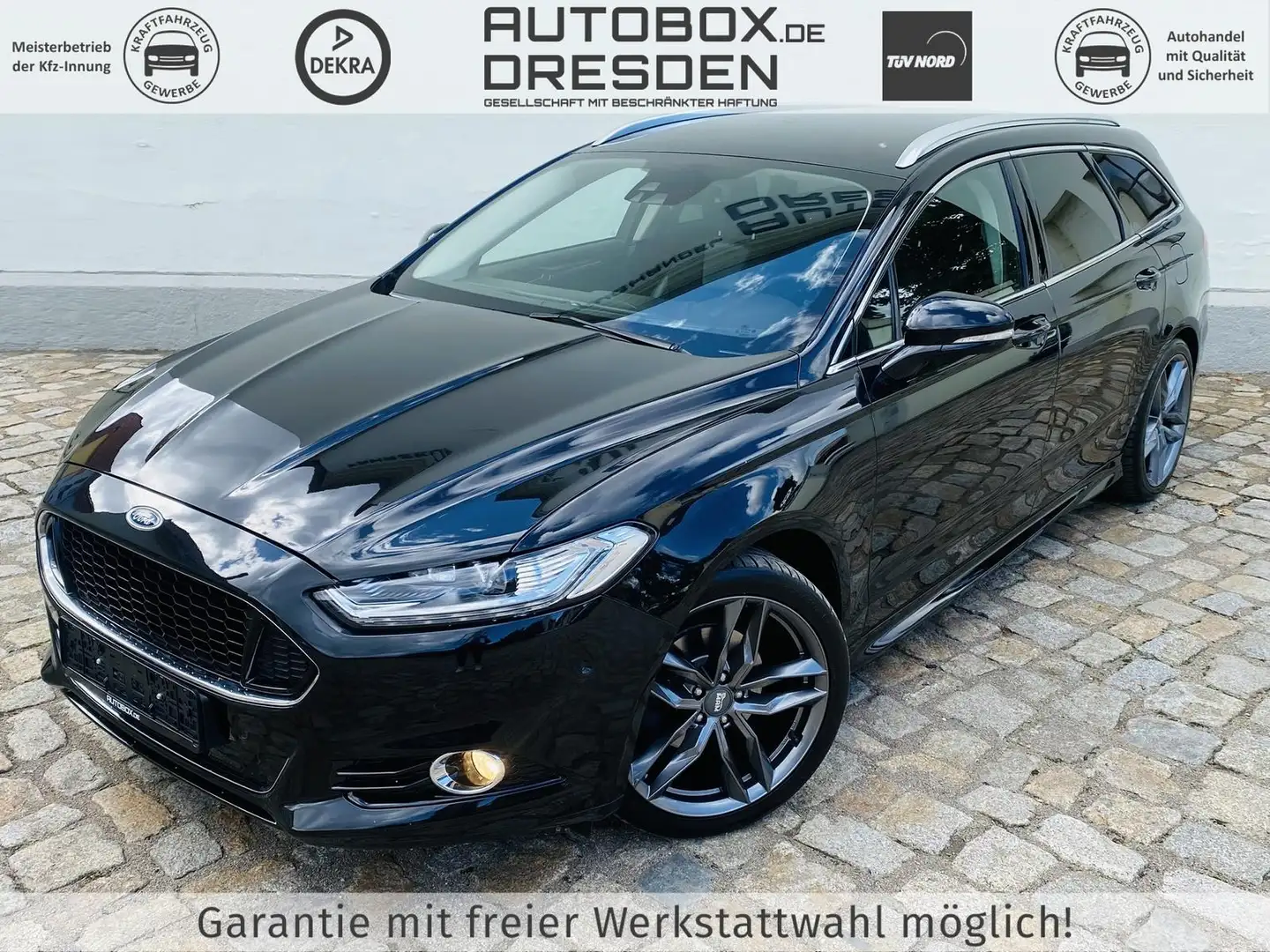 Ford Mondeo 2.0 TDCi Bi-Turbo +AHK+ACC+CAM+LED+NAVI+ Schwarz - 1