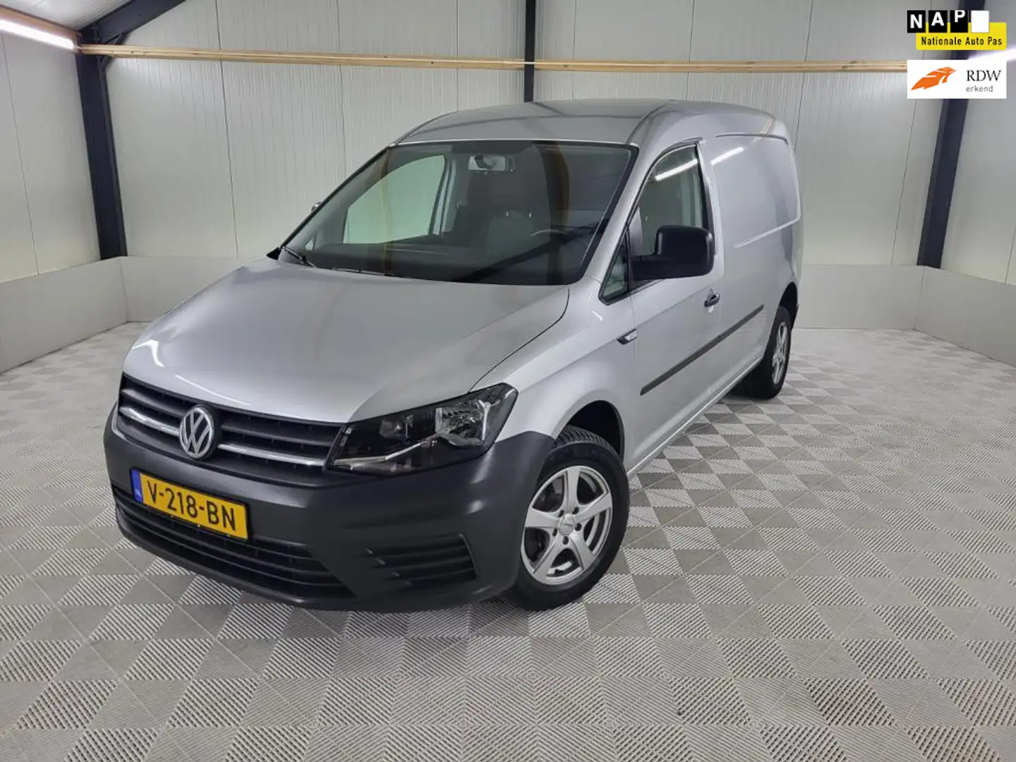 Volkswagen Caddy 2.0 TDI L2H1 BMT Maxi, Navigatie, Euro 6 Argento - 1