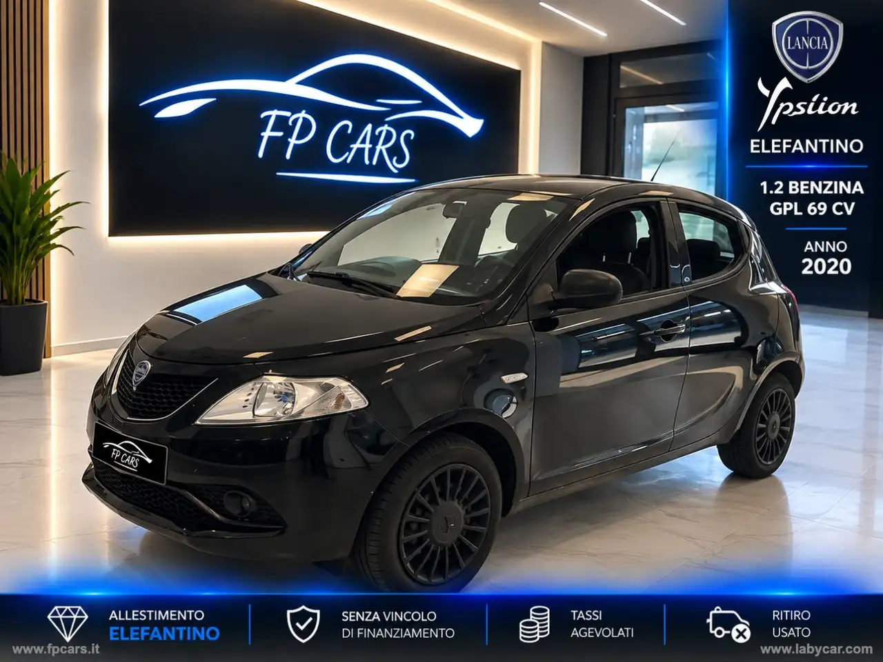 Lancia Ypsilon 1.2 69 CV 5p. GPL Ecochic Ele.Bl