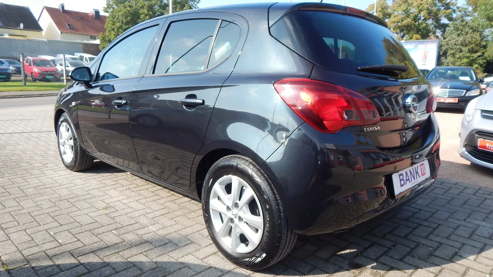 Opel Corsa Edition AUS 2HAND! KLIMA BLUETOOTH SITZHEIZUNG Noir - 2