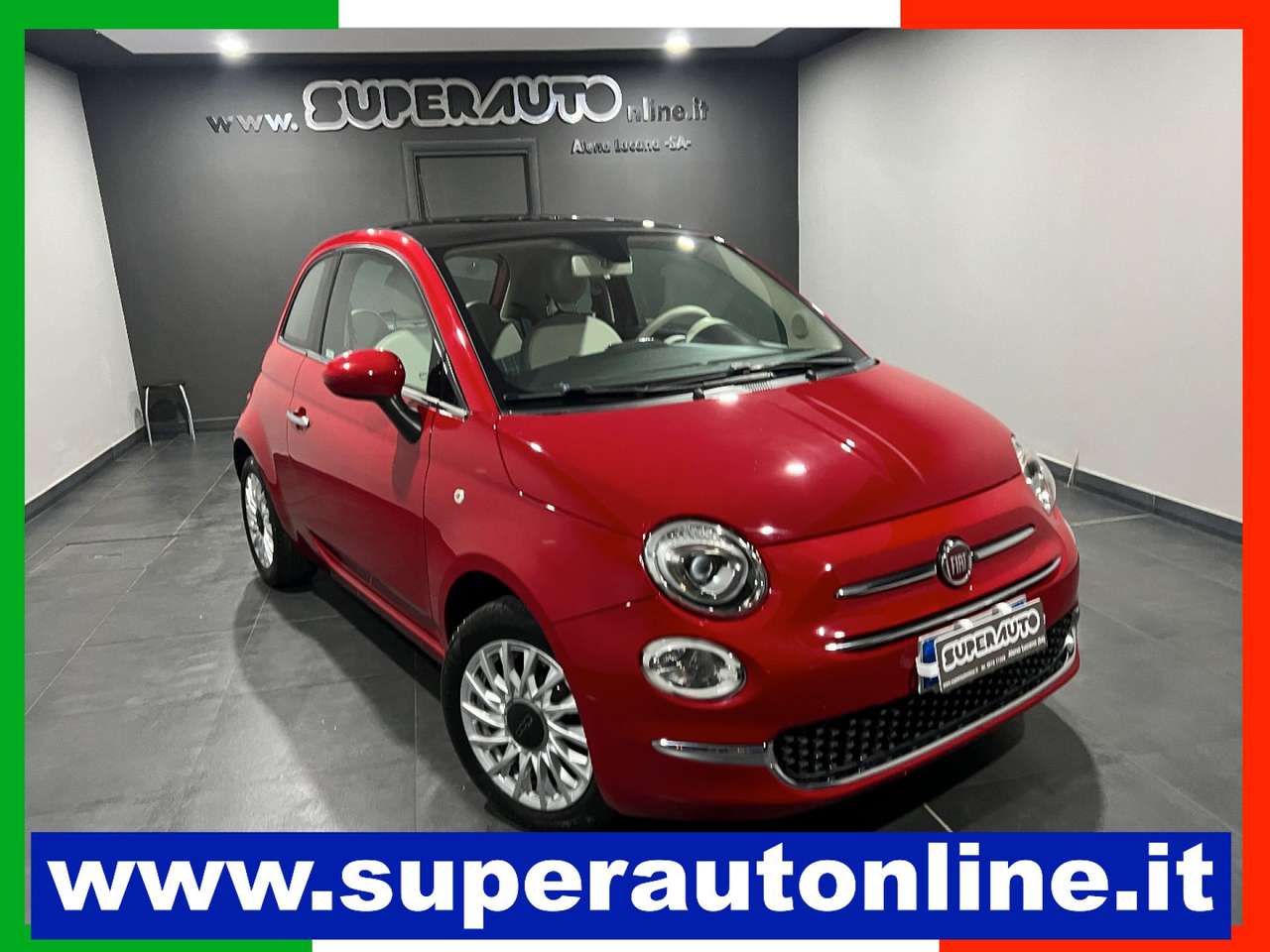 Fiat 500 1.2 Lounge 69cv E6 "UNICOPROPRIEARIO"