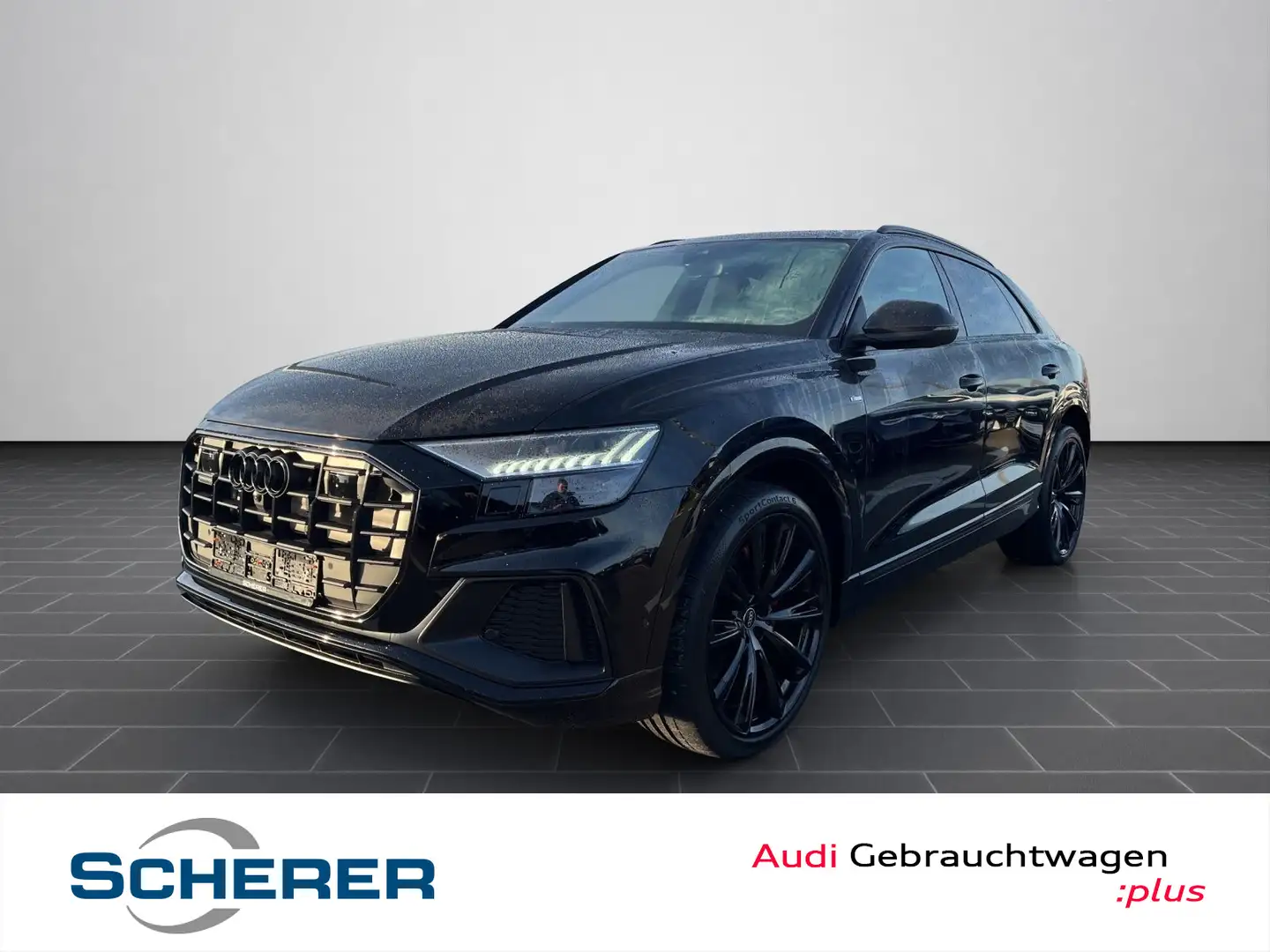 Audi Q8 50 TDI quattro S line Comp. MATRIX B&O Schwarz - 1