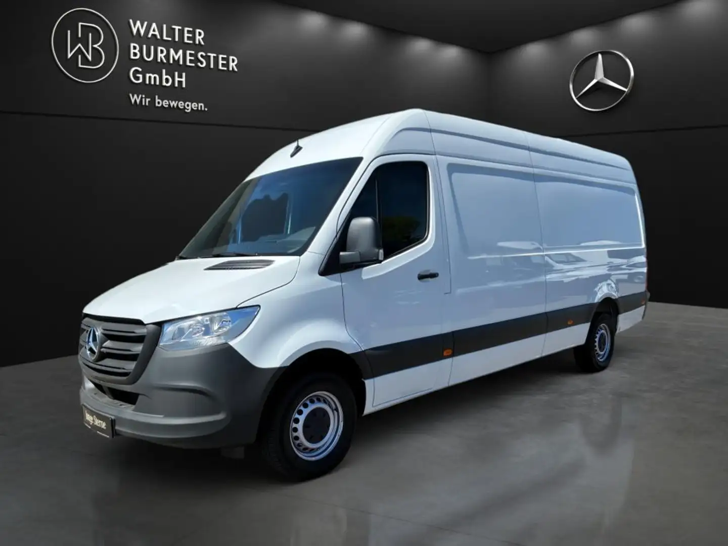 Mercedes-Benz Sprinter 317 CDI Kasten Hochdach Lang +MBUX+AHK Weiß - 2