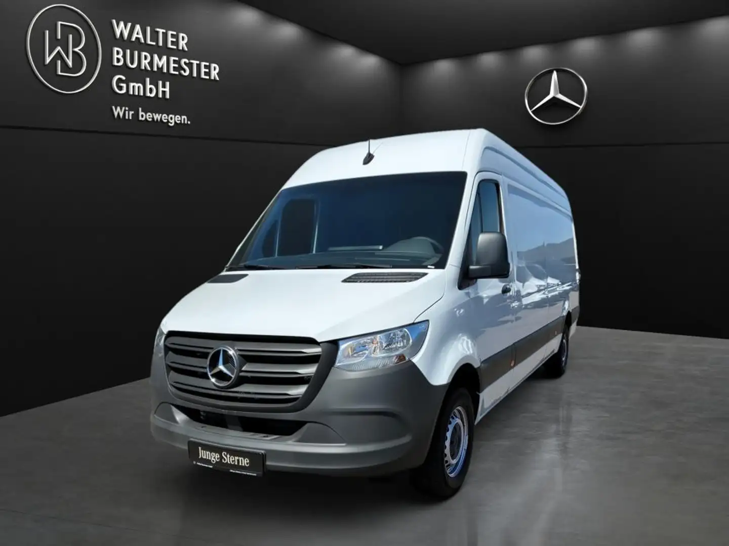 Mercedes-Benz Sprinter 317 CDI Kasten Hochdach Lang +MBUX+AHK Weiß - 1