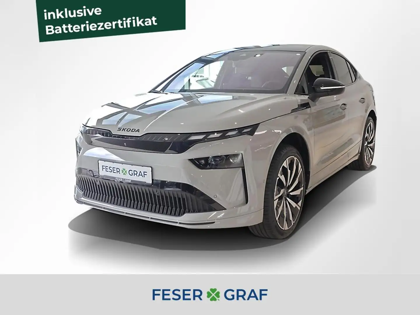 Skoda Enyaq 85 Sportline AHK, Winter, NAVI Gris - 1