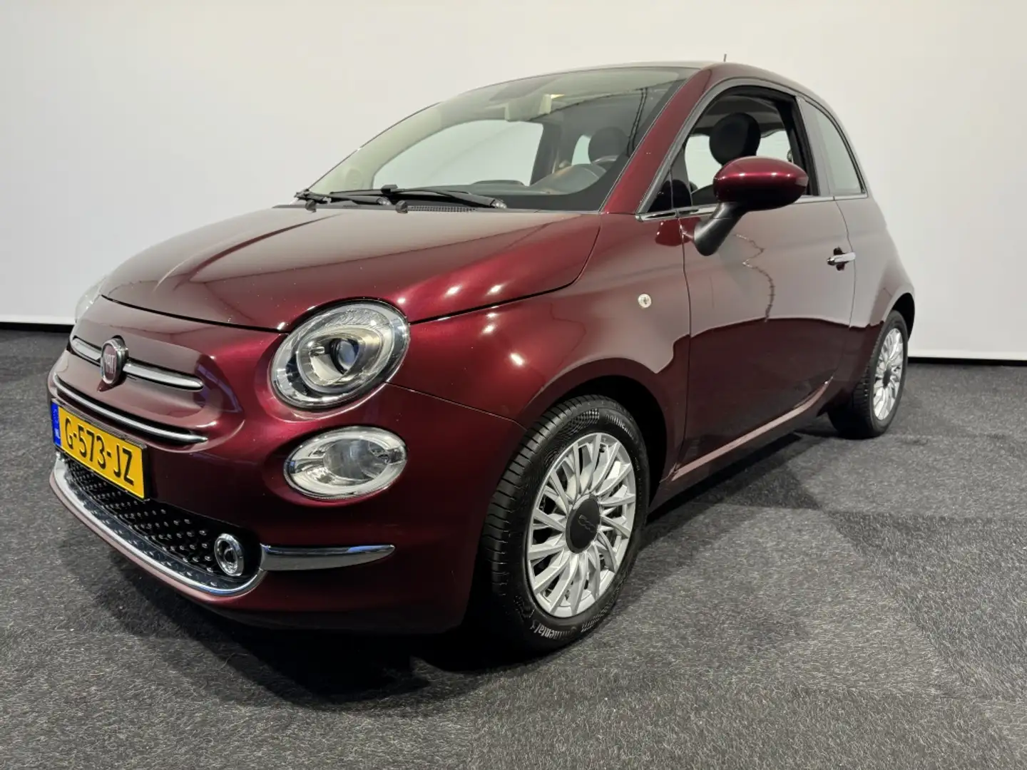 Fiat 500 0.9 TwinAir T Lounge Panoramadak Carplay Rood - 2