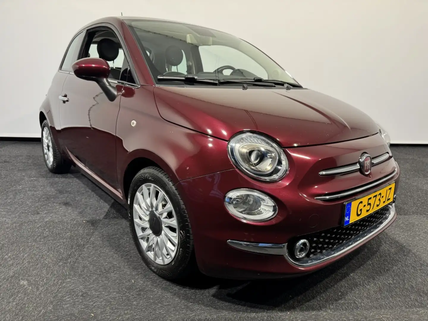 Fiat 500 0.9 TwinAir T Lounge Panoramadak Carplay Rood - 1