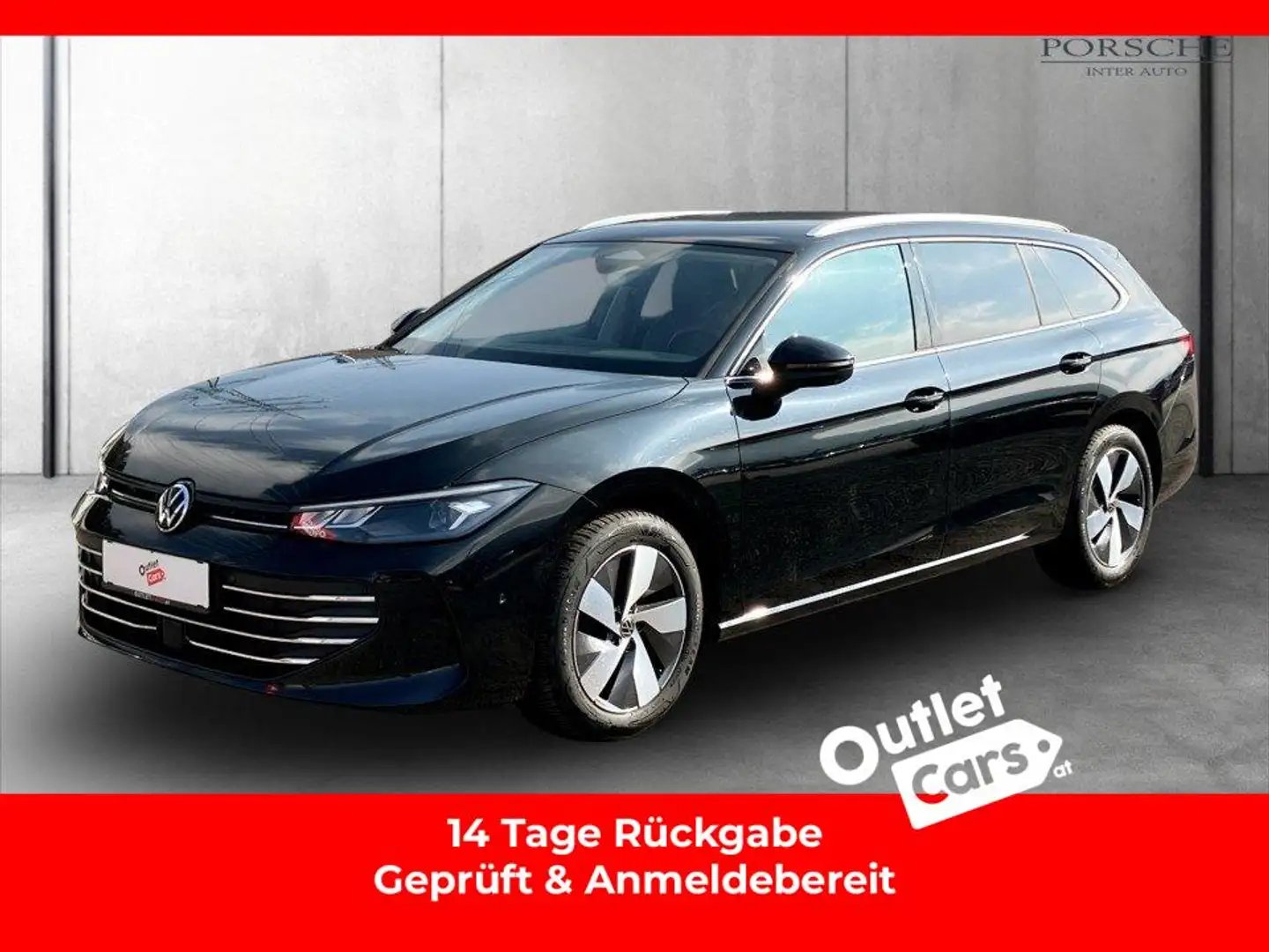 Volkswagen Passat Variant 1.5 eTSI Business Aut AHK+MEGAVOLL Schwarz - 1