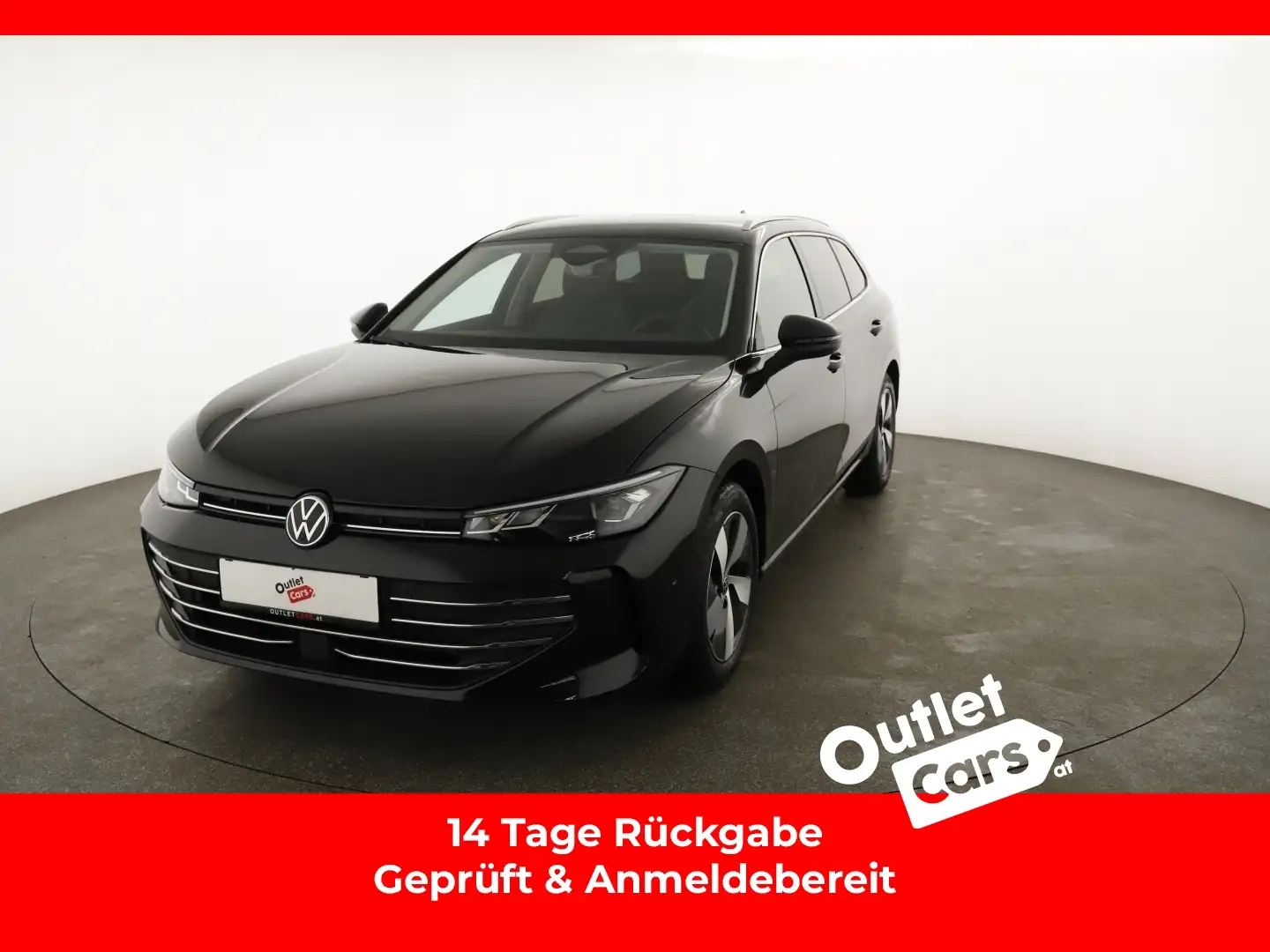 Volkswagen Passat Variant 1.5 eTSI Business Aut AHK+MEGAVOLL Schwarz - 1