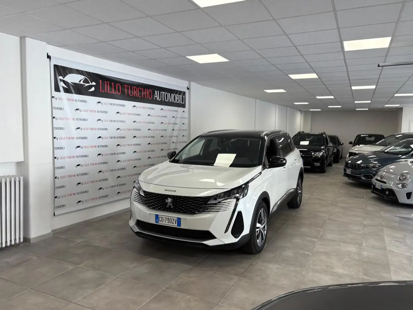 Peugeot 5008 BlueHDi 130 S&S Allure Pack 7 POSTI Blanc - 1