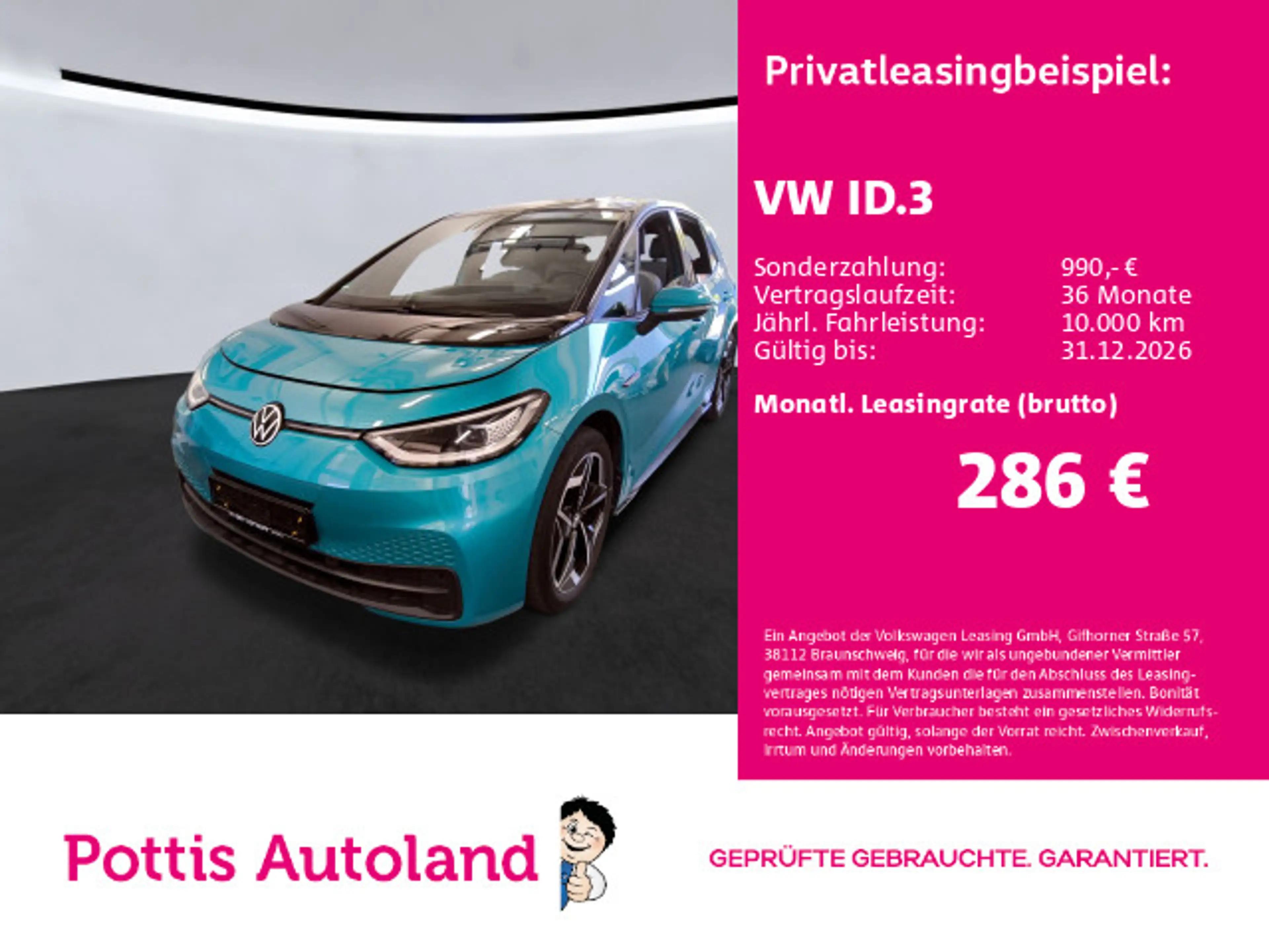 Volkswagen ID.3 PRO PERFORMANCE TECH PANO KAMERA NAVI SITZH