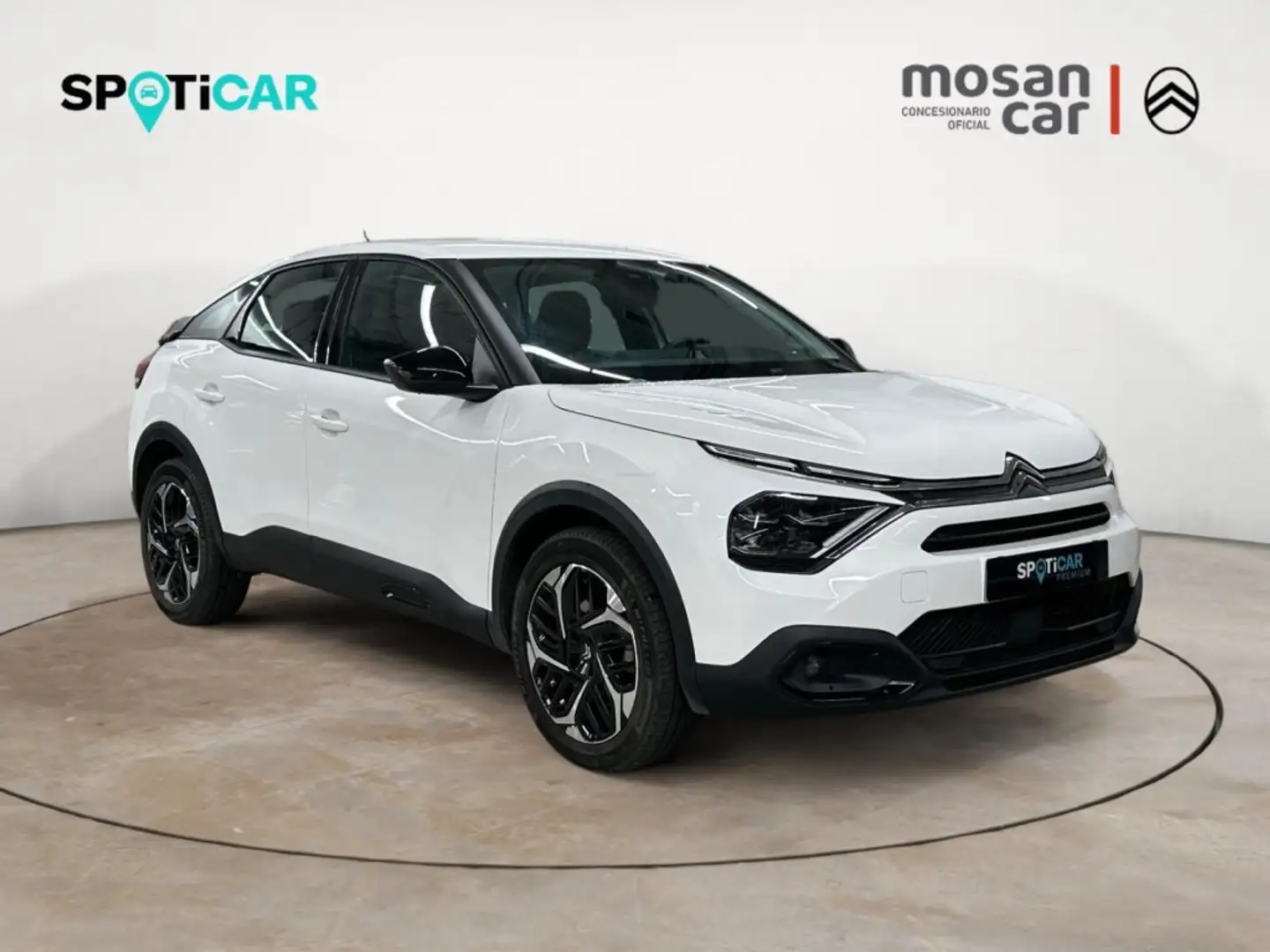 Citroen C4 1.2 PURETECH 130 PLUS GPS LL18 RADAR AR+CAM KEYLES Blanco - 2