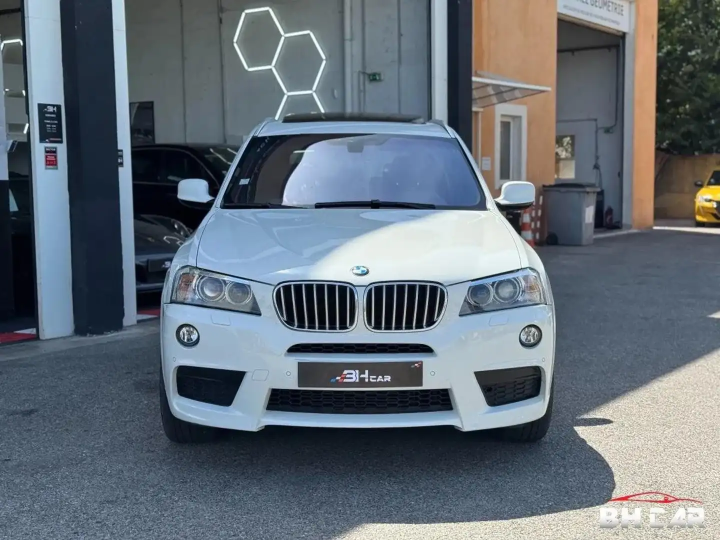 BMW X3 3.0 D 260 M-SPORT XDRIVE BVA Blanc - 2