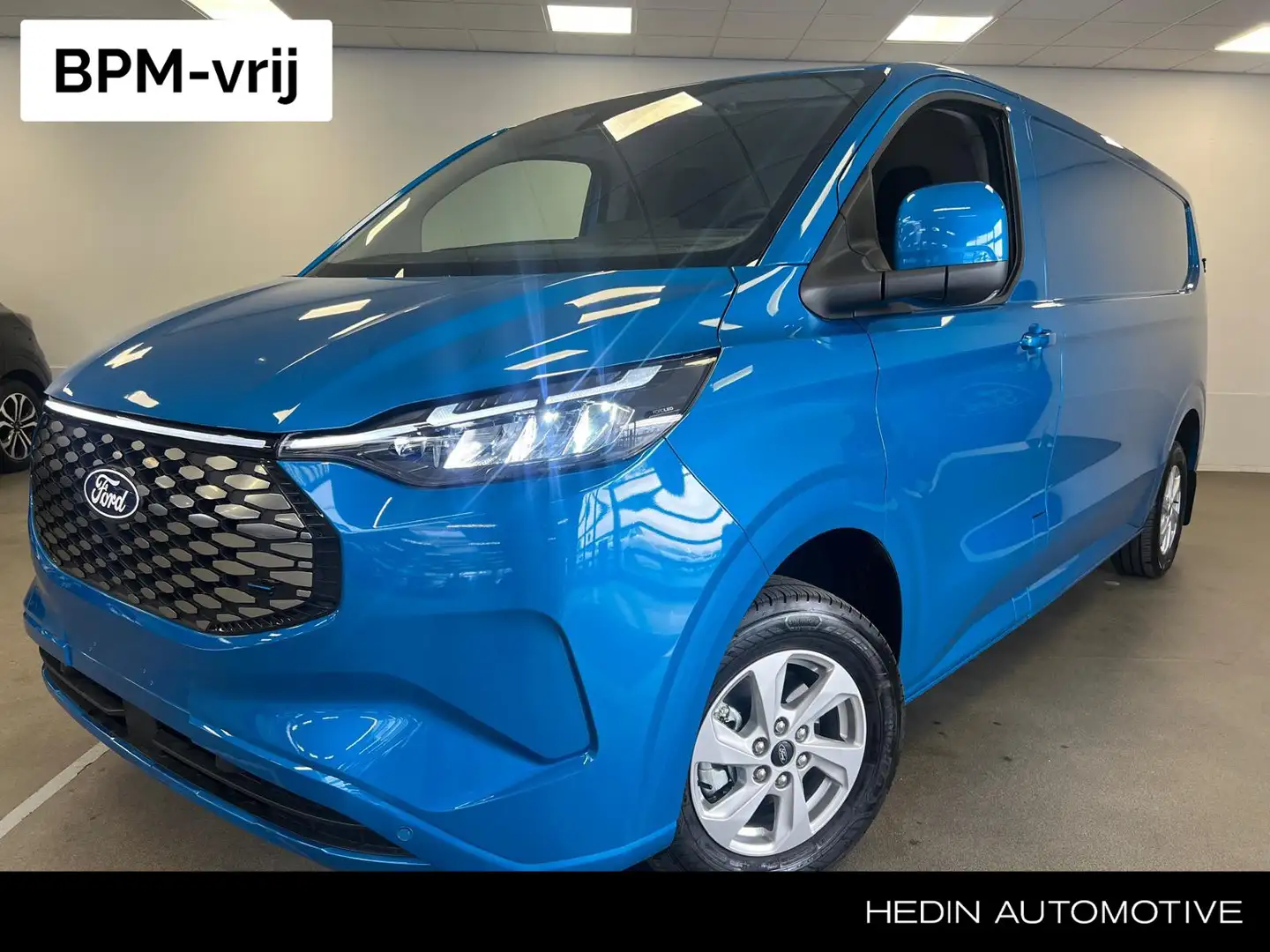Ford E-Transit Cust. 340 L2H1 Limited 65 kWh | Uit voorraad lever Blauw - 1