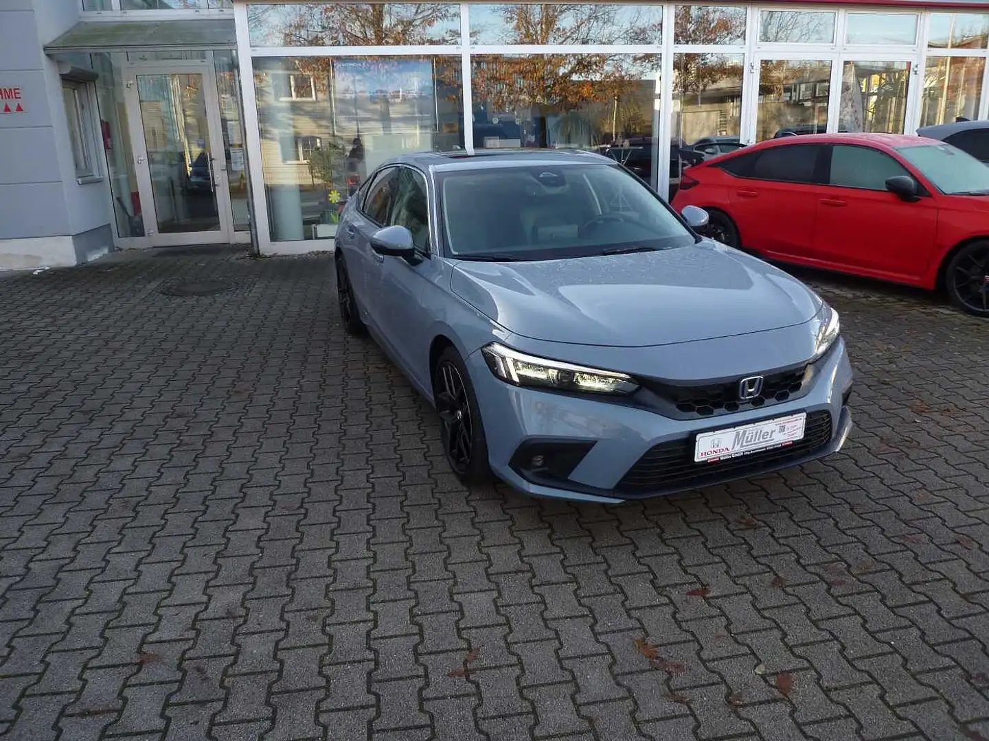 Honda Civic e:HEV 2.0 i-MMD Hybrid Advance Gris - 2