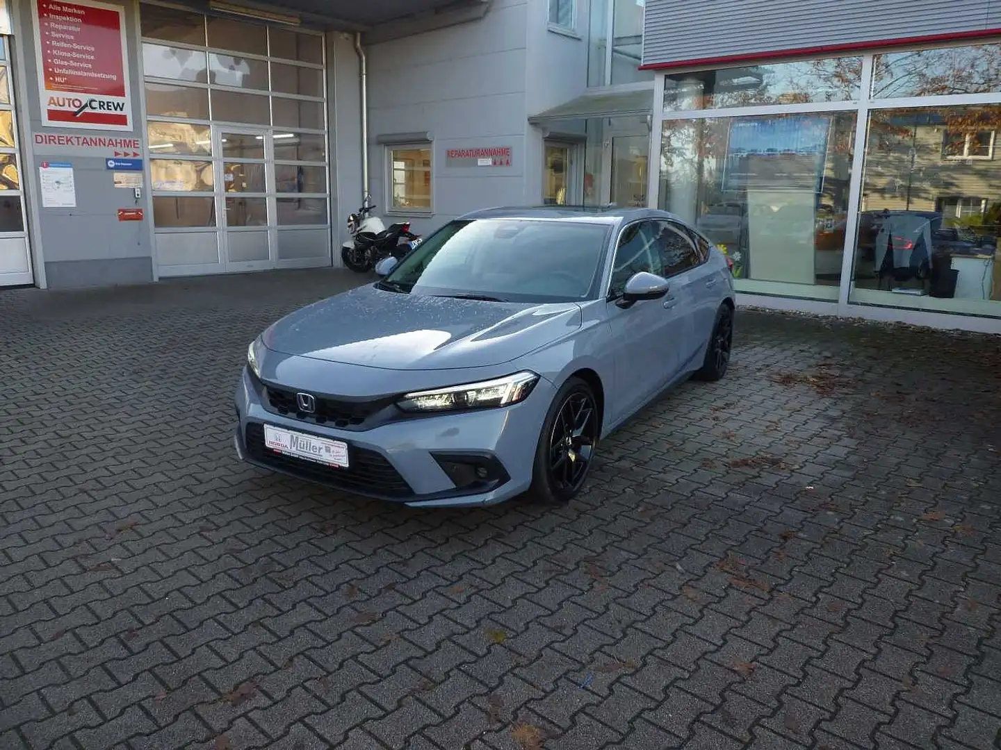 Honda Civic e:HEV 2.0 i-MMD Hybrid Advance Gris - 1