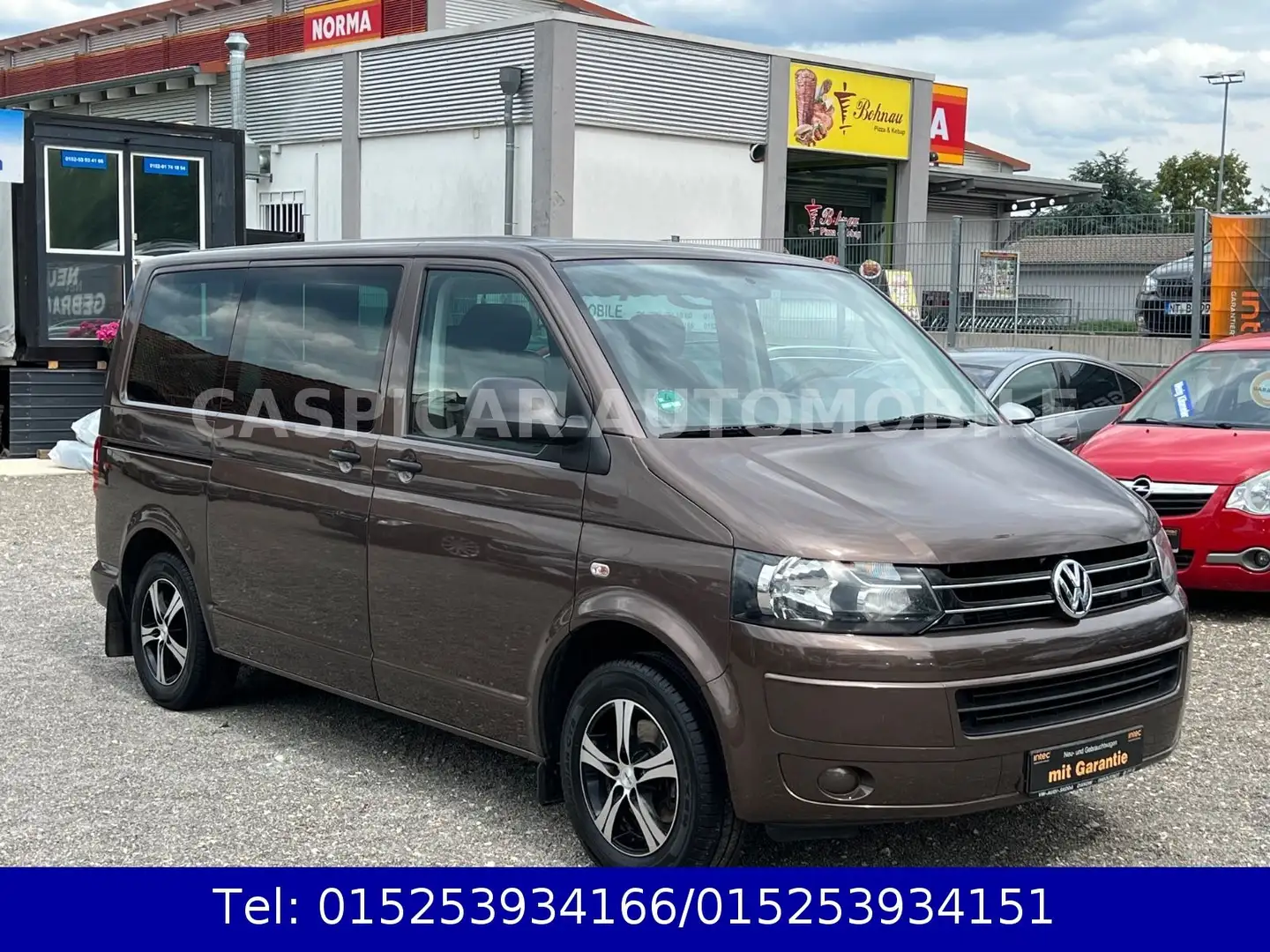 Volkswagen T5 Transporter Bus Multivan Startline 7 sitz Braun - 1