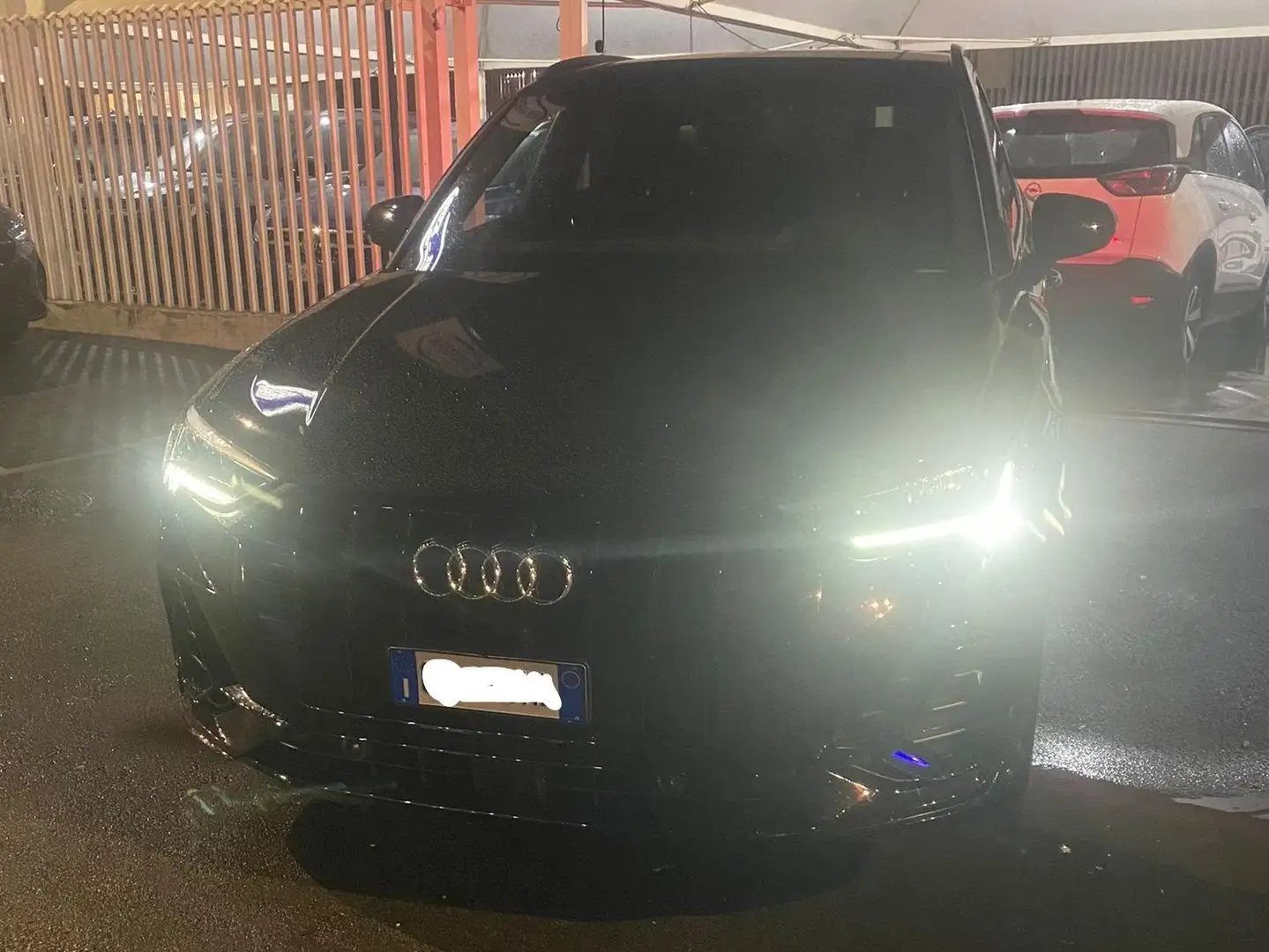 Audi Q3 Q3 35 2.0 tdi S line edition quattro s-tronic Zwart - 1