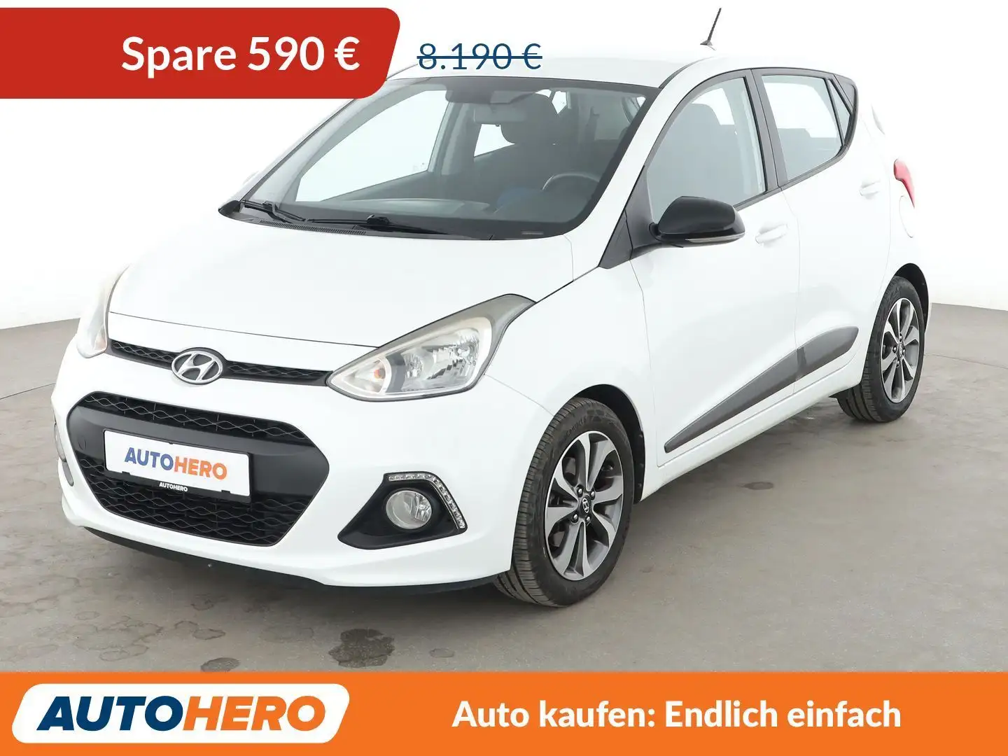 Hyundai i10 1.2 FIFA World Cup Edition*PDC*SHZ*KLIMA* Weiß - 1