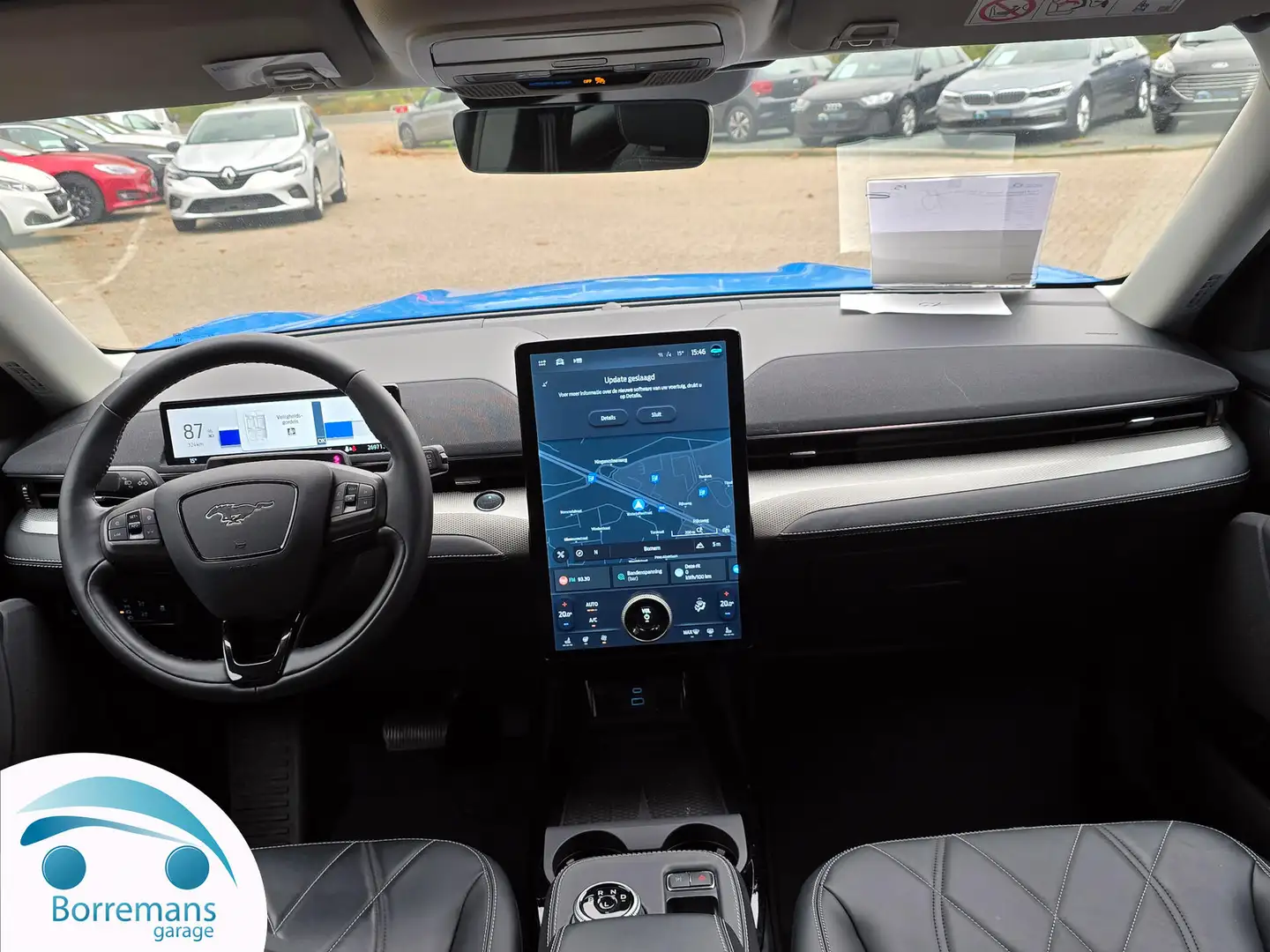 Ford Mustang Mach-E 76 kWh RWD Premium Leder/Keyless/Memory/360°/.... Blauw - 2