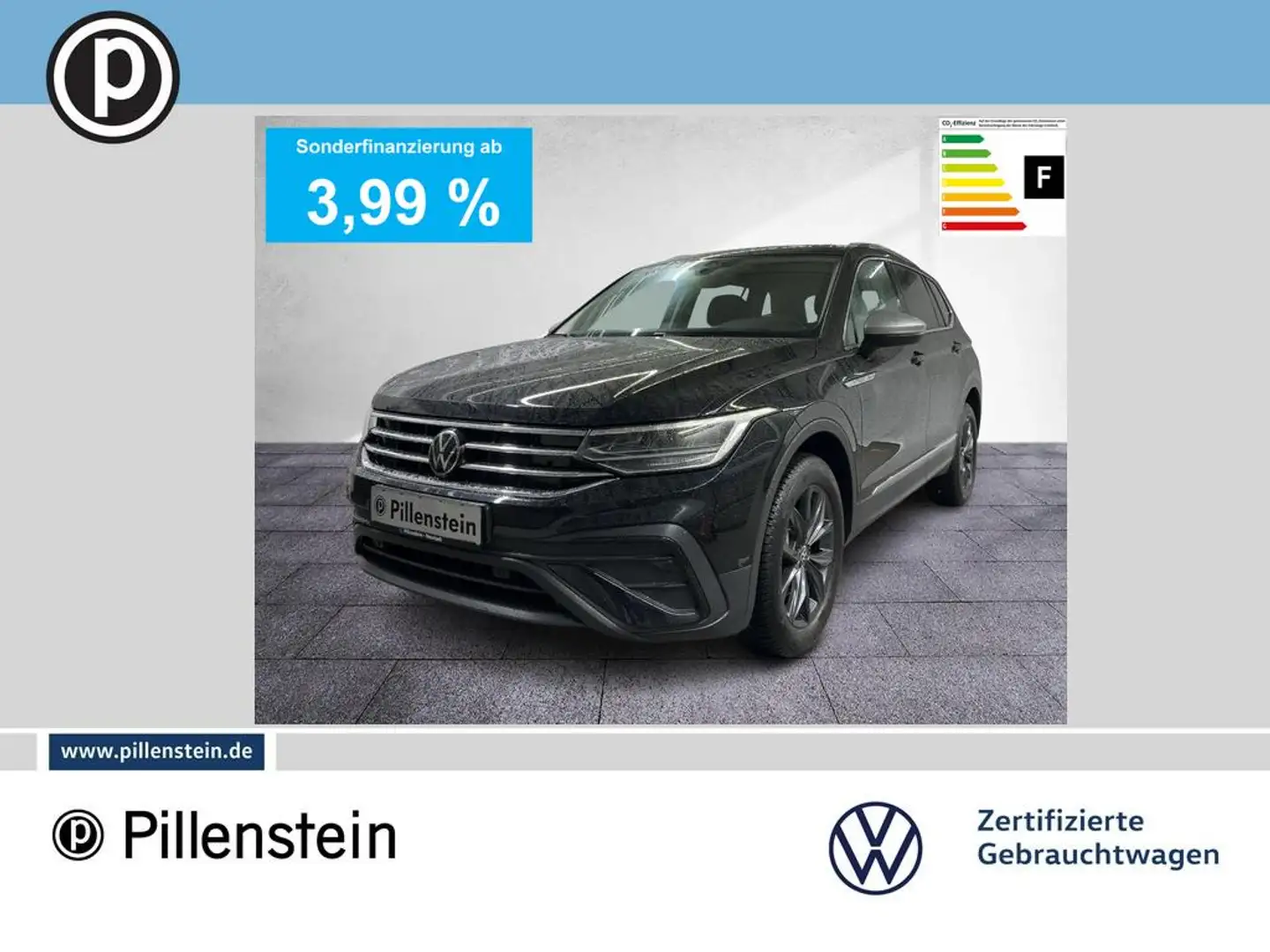 Volkswagen Tiguan Allspace MOVE TSI NAVI+AHK+7SITZE+18" Schwarz - 1