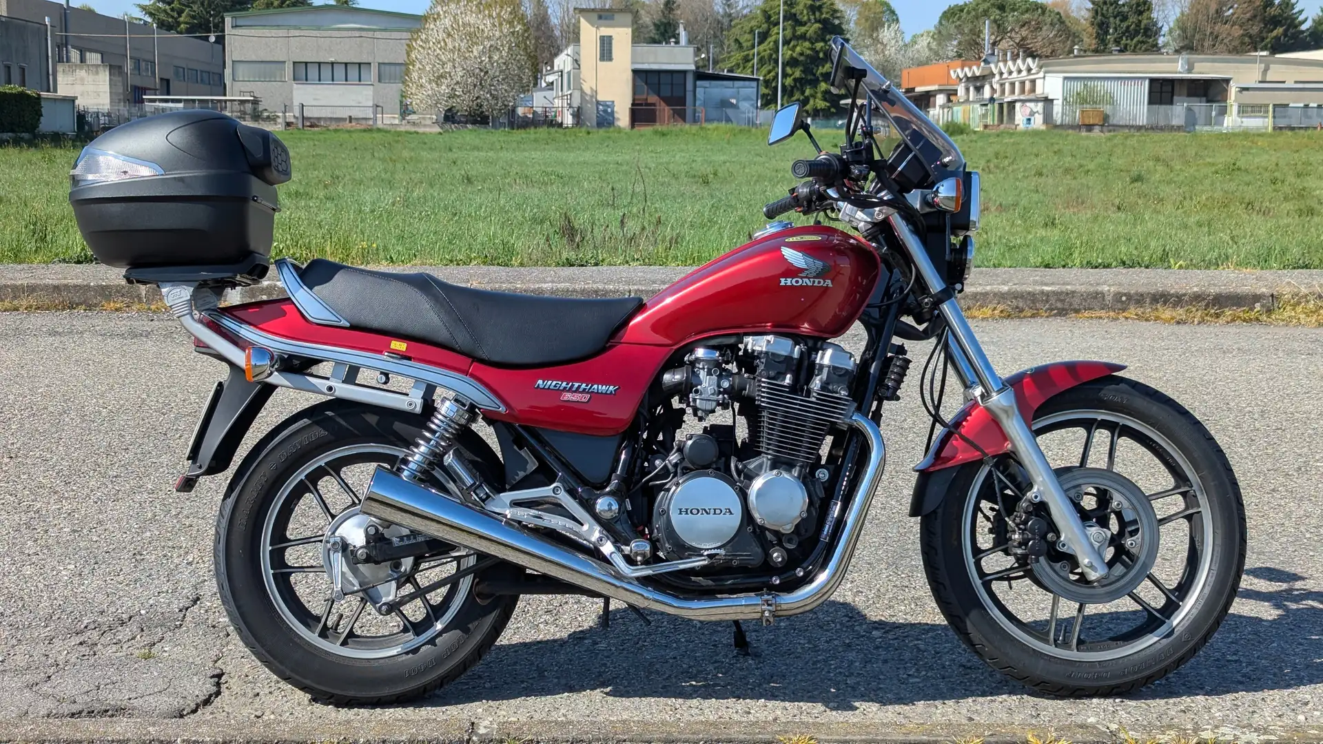 Honda CB 650 NIGHTHAWK Piros - 2