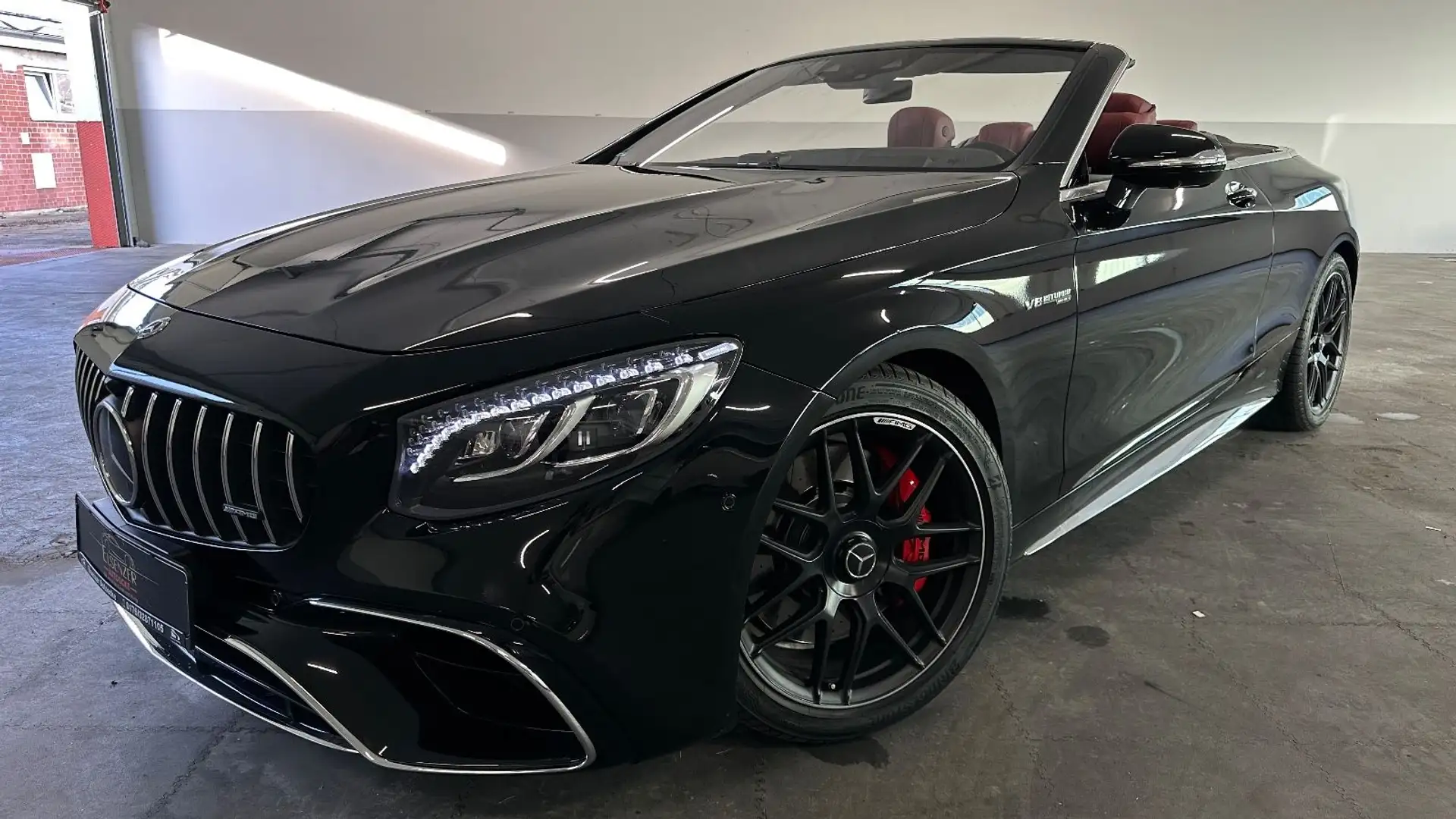 Mercedes-Benz S 63 AMG Cabriolet 4Matic#Top Ausstattung#2.Hand Schwarz - 1