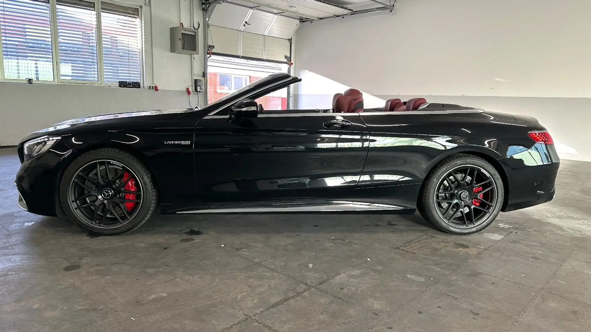 Mercedes-Benz S 63 AMG Cabriolet 4Matic#Top Ausstattung#2.Hand Schwarz - 2