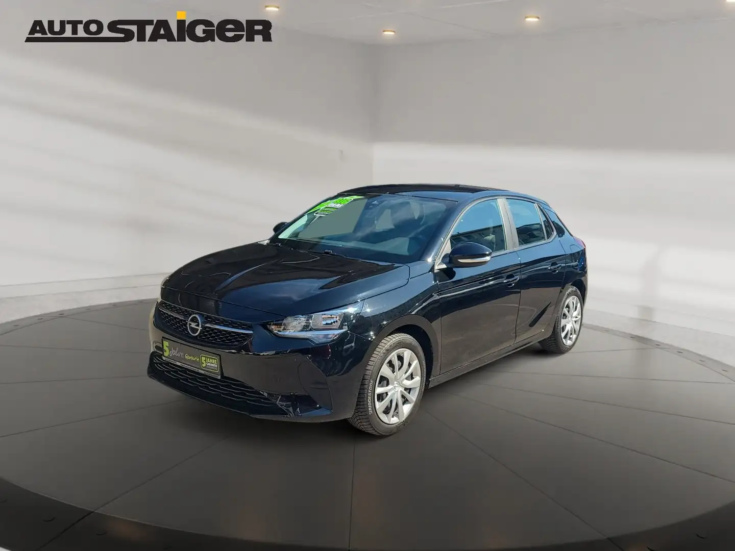 Opel Corsa F 1.2 Turbo Allwetter*Parksens*Sitzheizg Schwarz - 2