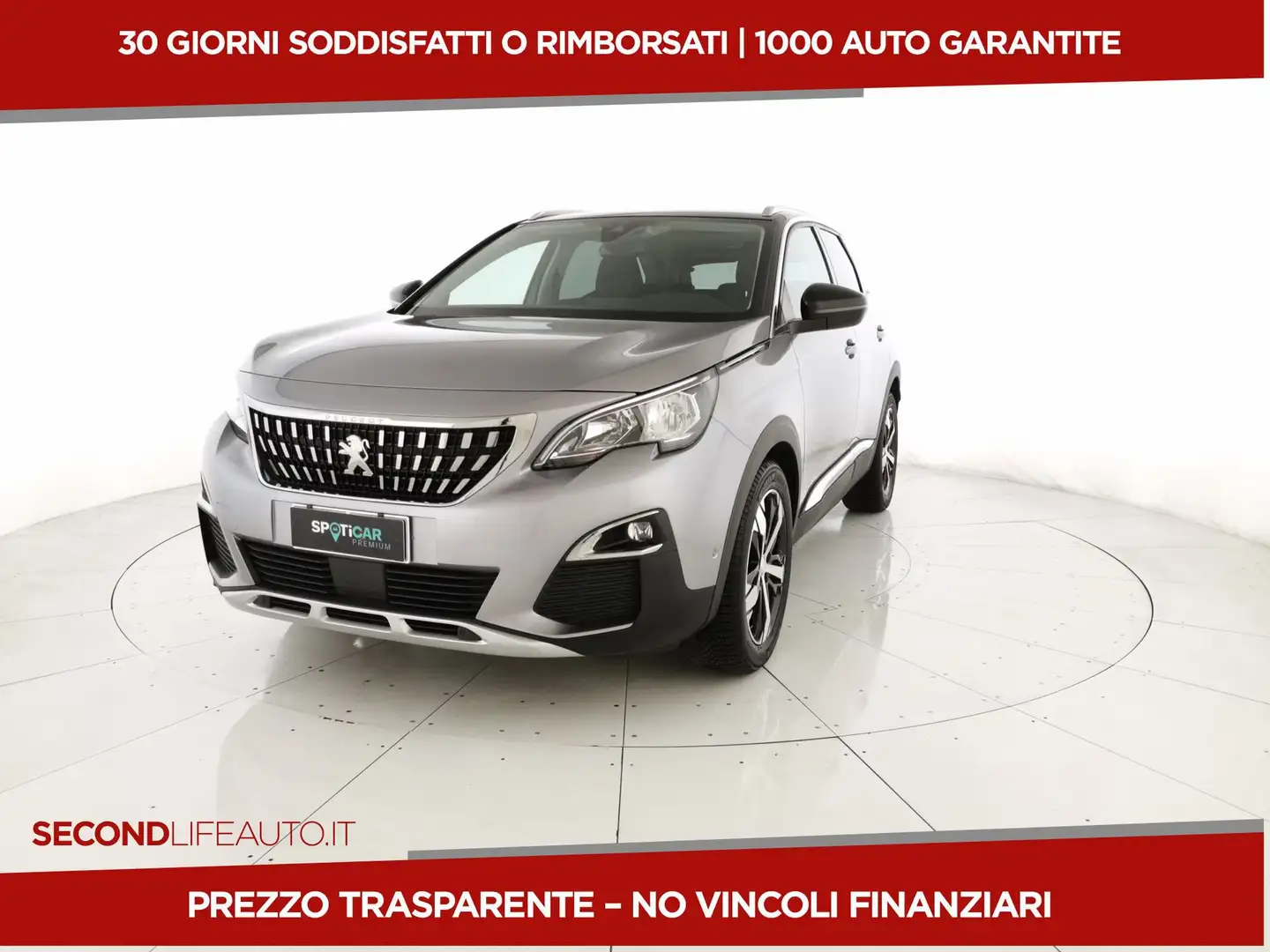 Peugeot 3008 1.5 bluehdi Allure s&s 130cv eat8 Gris - 1
