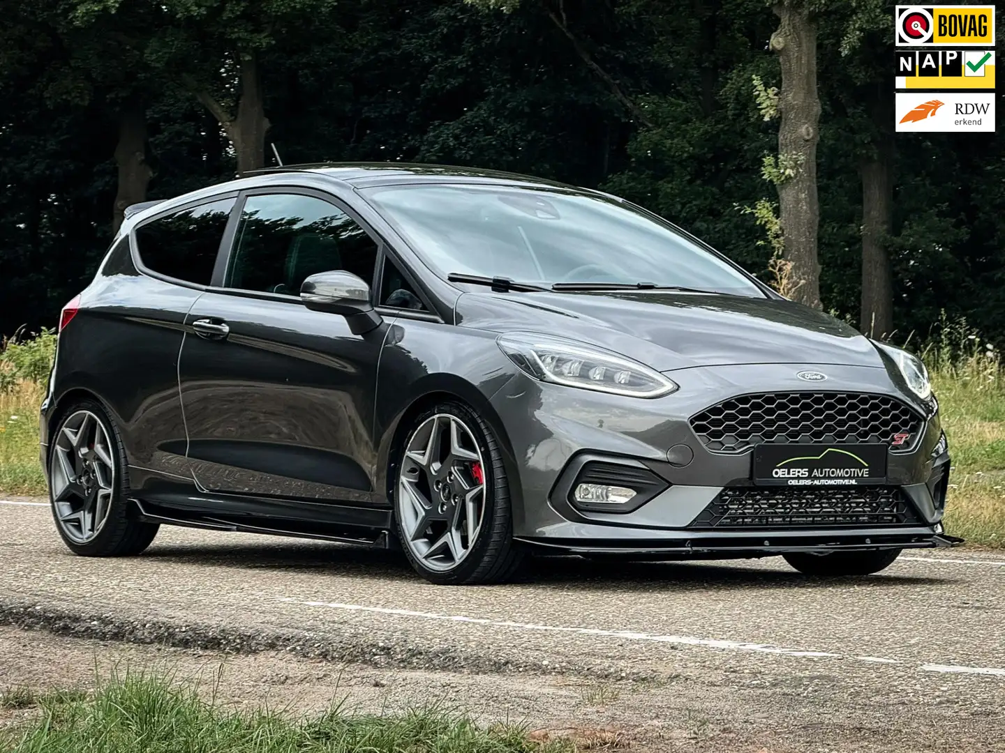 Ford Fiesta 1.5 EcoBoost ST-3 | Performance pack | Panorama | Grijs - 1