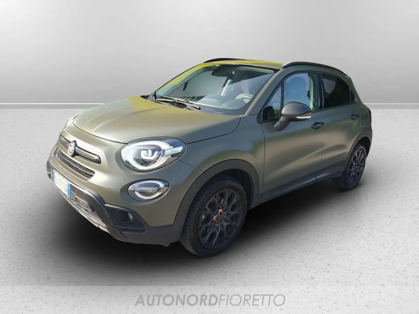 Fiat 500X 1.3 t4 cross 150cv dct Зелений - 1