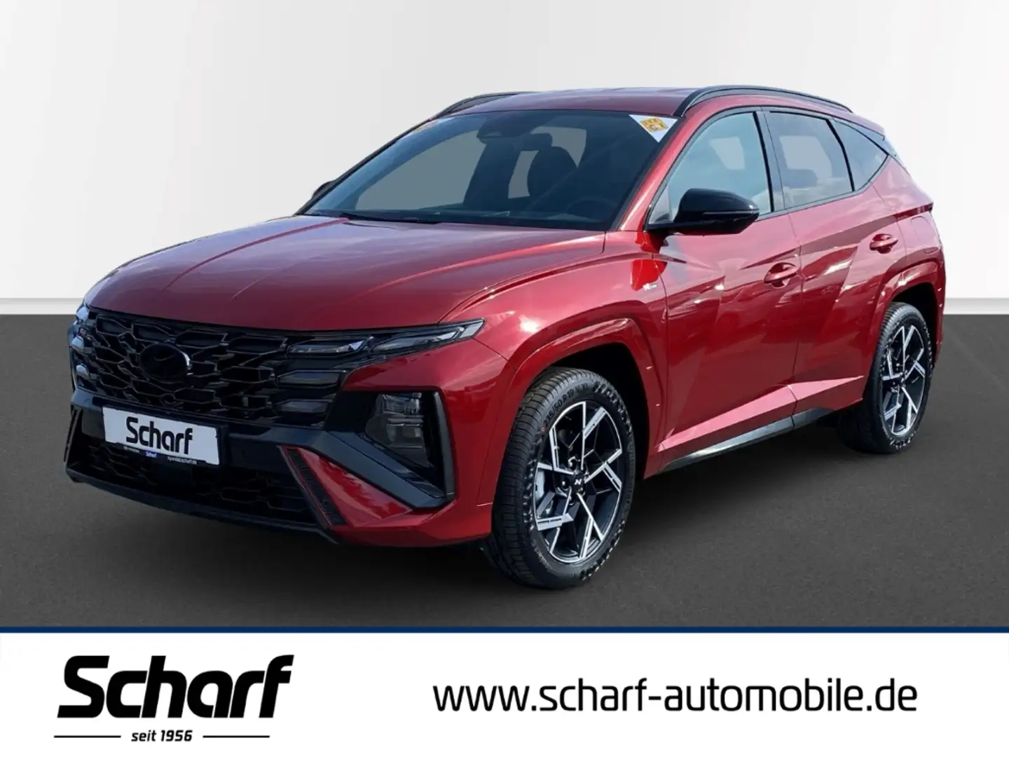 Hyundai TUCSON FL 7-DCT N LINE Sitz-Paket Navi Kamera Rood - 1