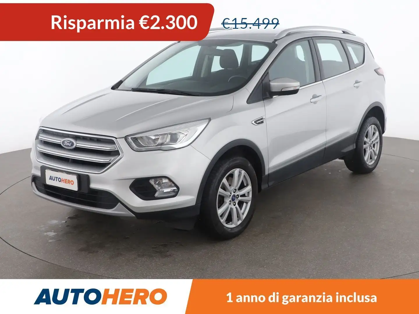 Ford Kuga 2.0 TDCi Business 120 CV Grijs - 1